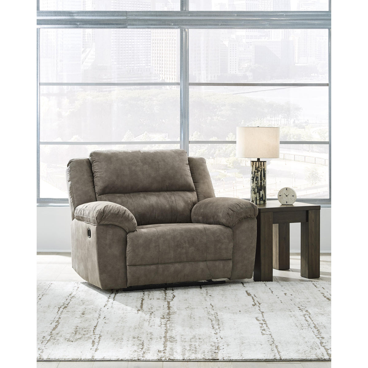 Signature Design by Ashley Laresview 3720352 Zero Wall Wide Seat Recliner IMAGE 7