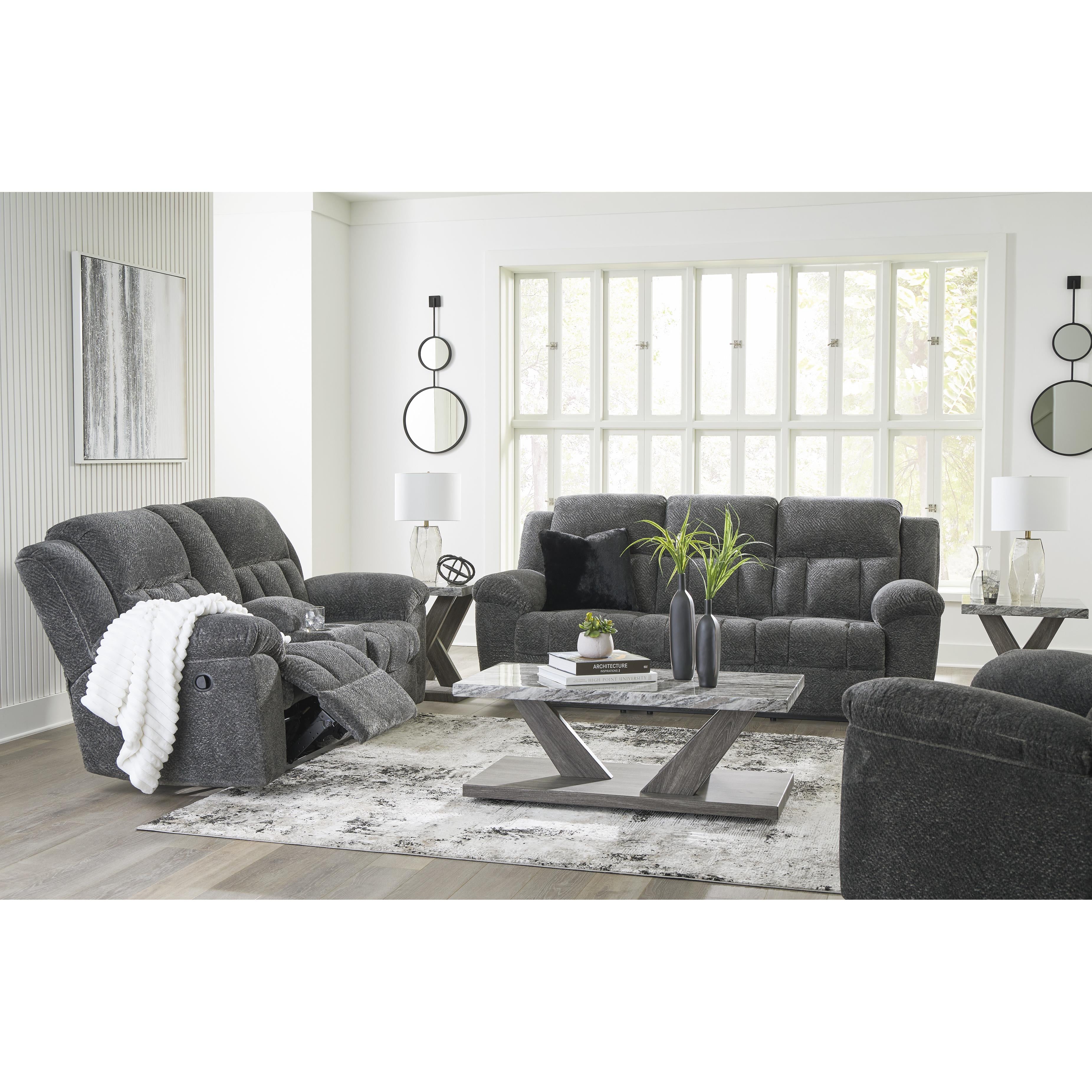 Signature Design by Ashley Frohn 3740694 Double Reclining Loveseat with Console IMAGE 14