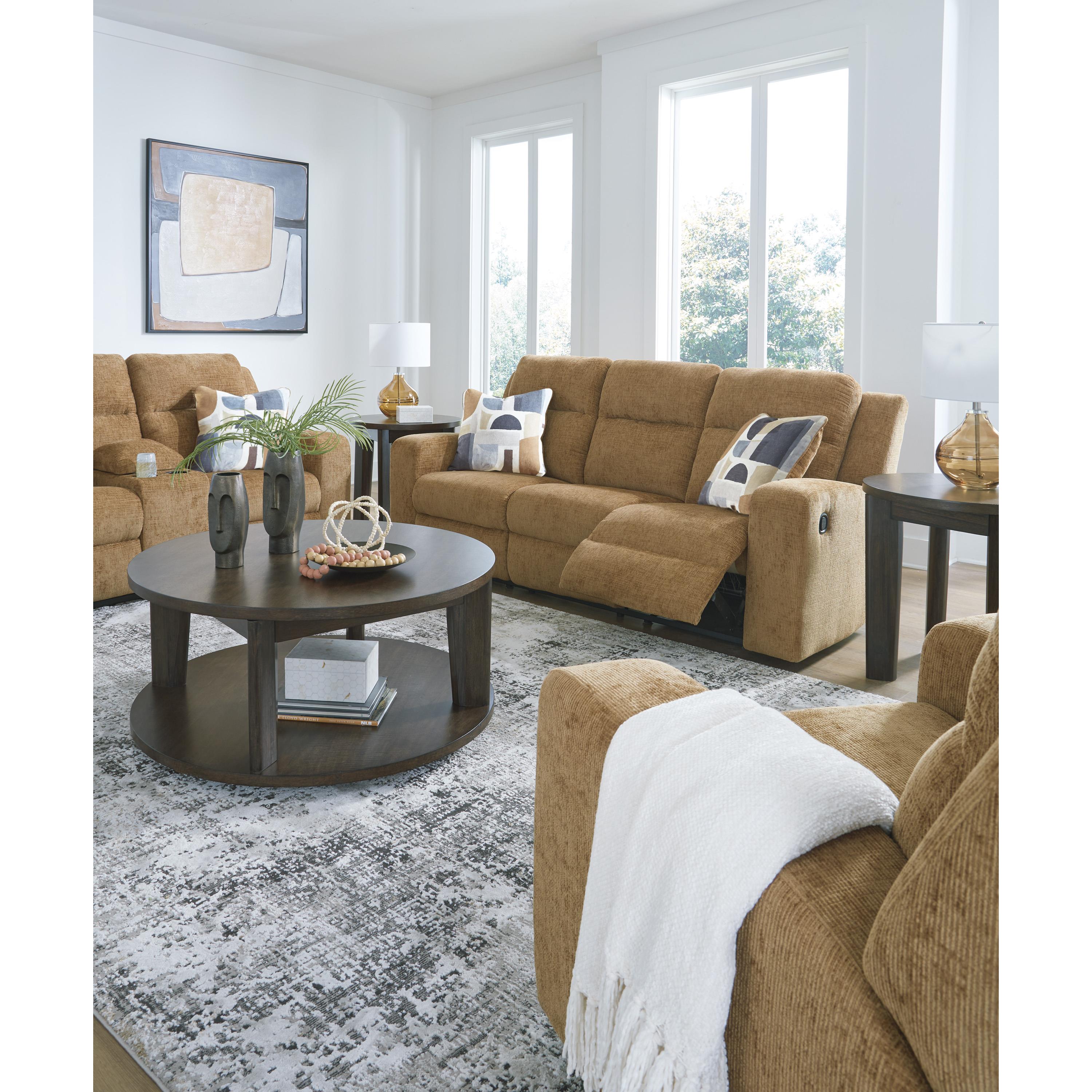 Signature Design by Ashley Kanlow 3860594 Double Reclining Loveseat with Console IMAGE 11