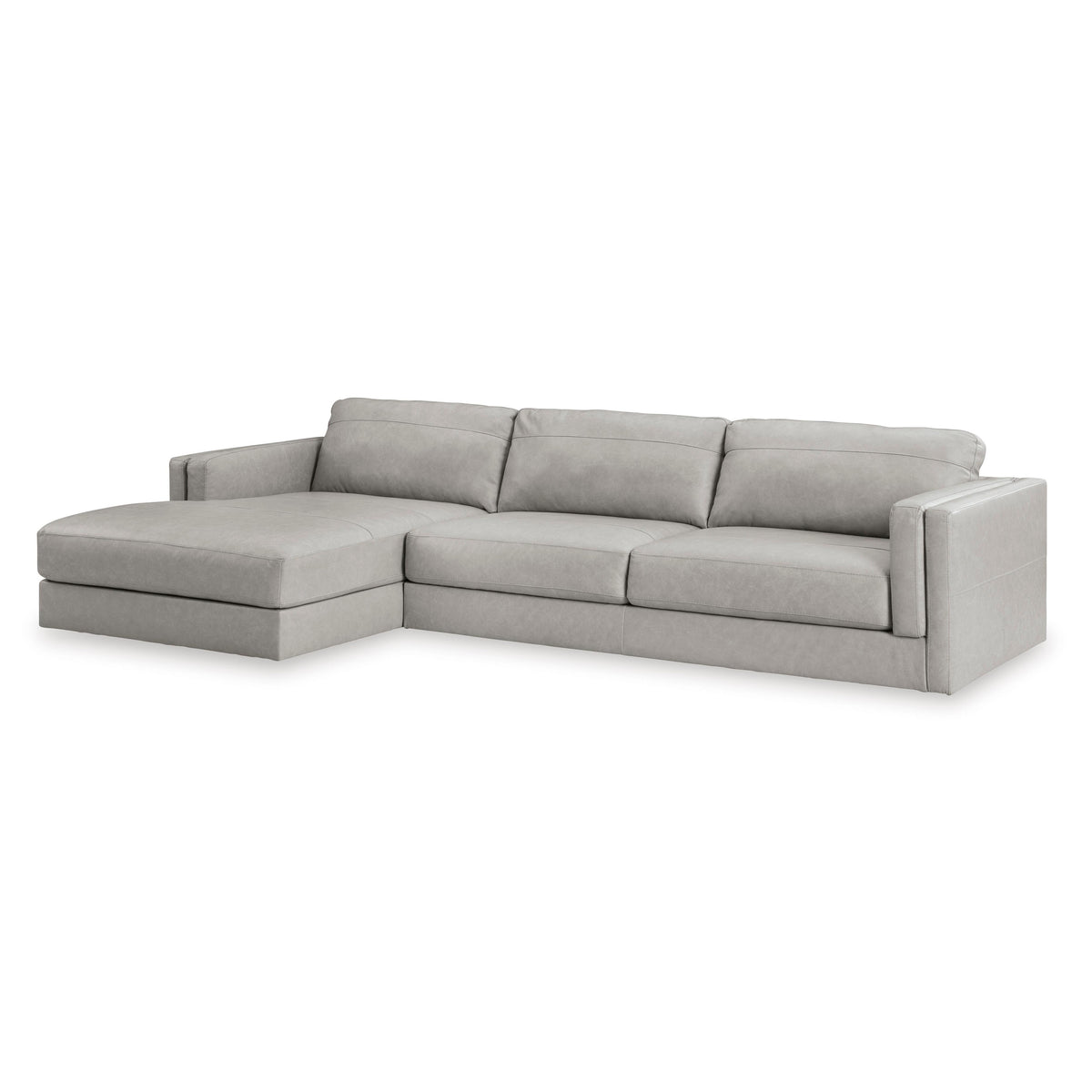 Signature Design by Ashley Amiata 57404S1 2 pc Sectional with Chaise IMAGE 1