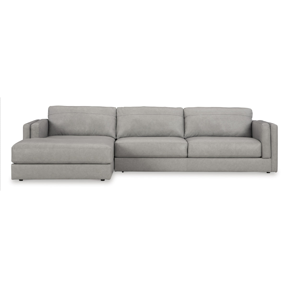 Signature Design by Ashley Amiata 57404S1 2 pc Sectional with Chaise IMAGE 2