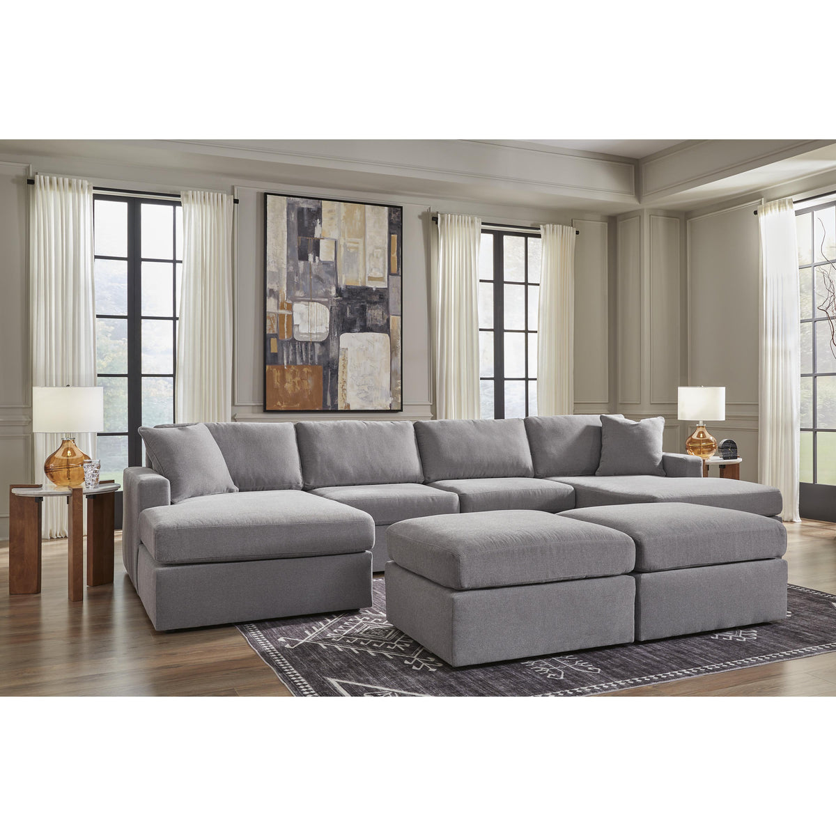 Signature Design by Ashley Modmax 92104S19 4 pc Pit Sectional IMAGE 11