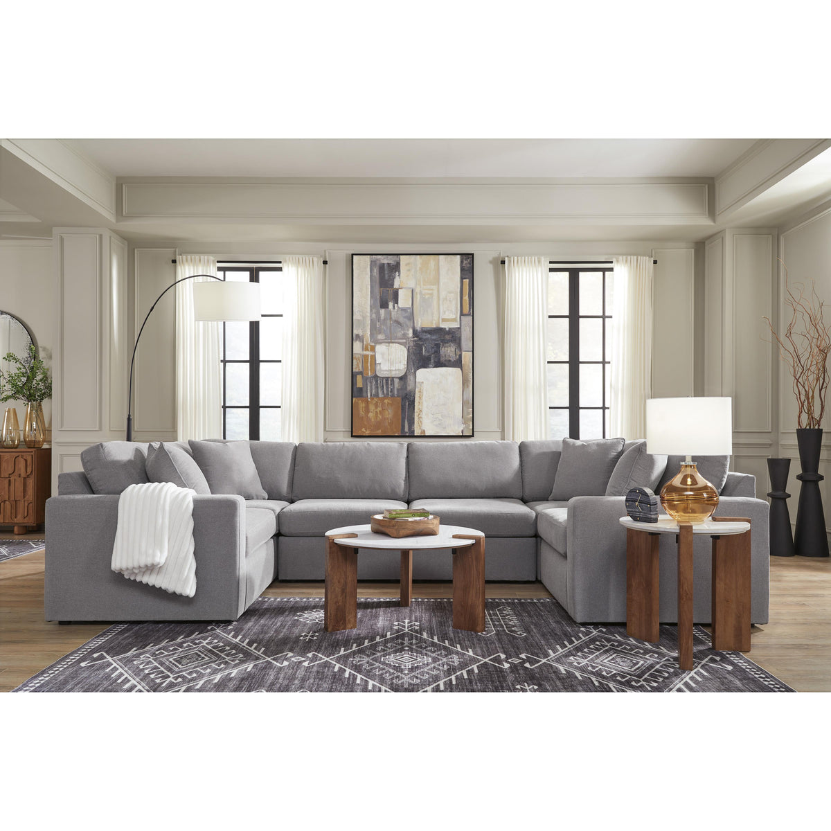 Signature Design by Ashley Modmax 92104S8 6 pc Sectional IMAGE 3