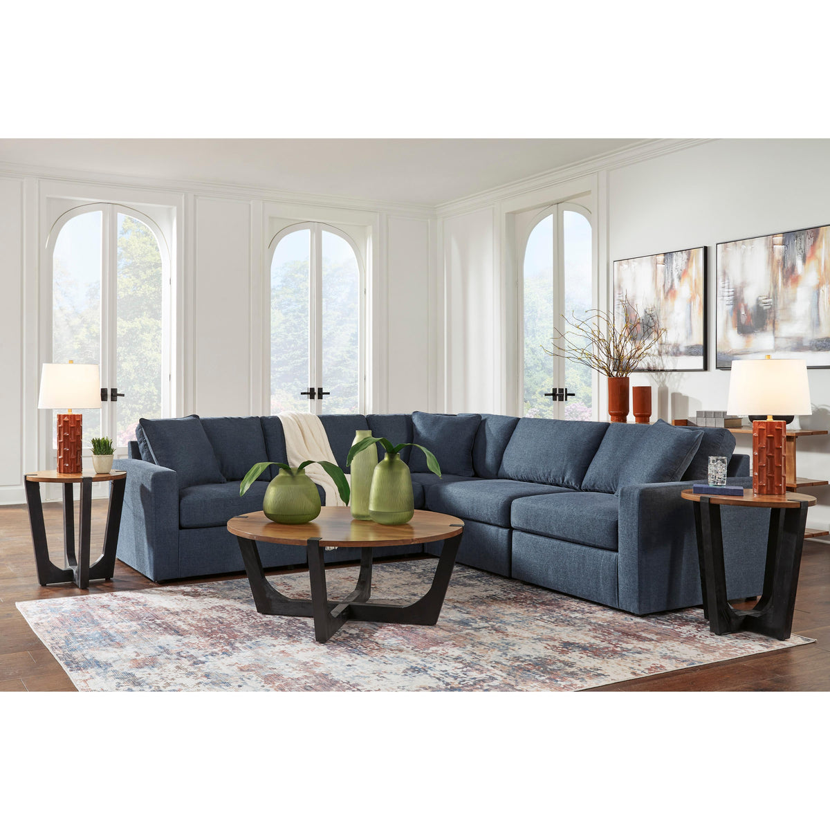 Signature Design by Ashley Modmax 92121S6 5 pc Sectional IMAGE 2