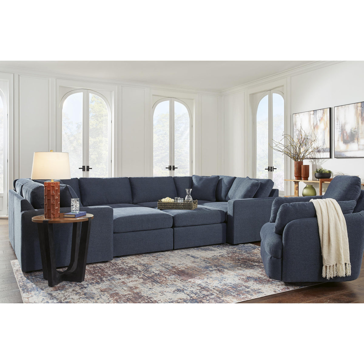 Signature Design by Ashley Modmax 92121S8 6 pc Sectional IMAGE 6