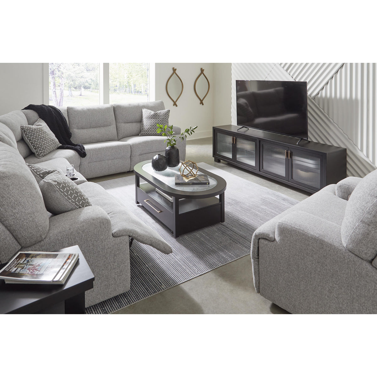 Signature Design by Ashley Acklen Place 9360582 Wide Seat Power Recliner IMAGE 14