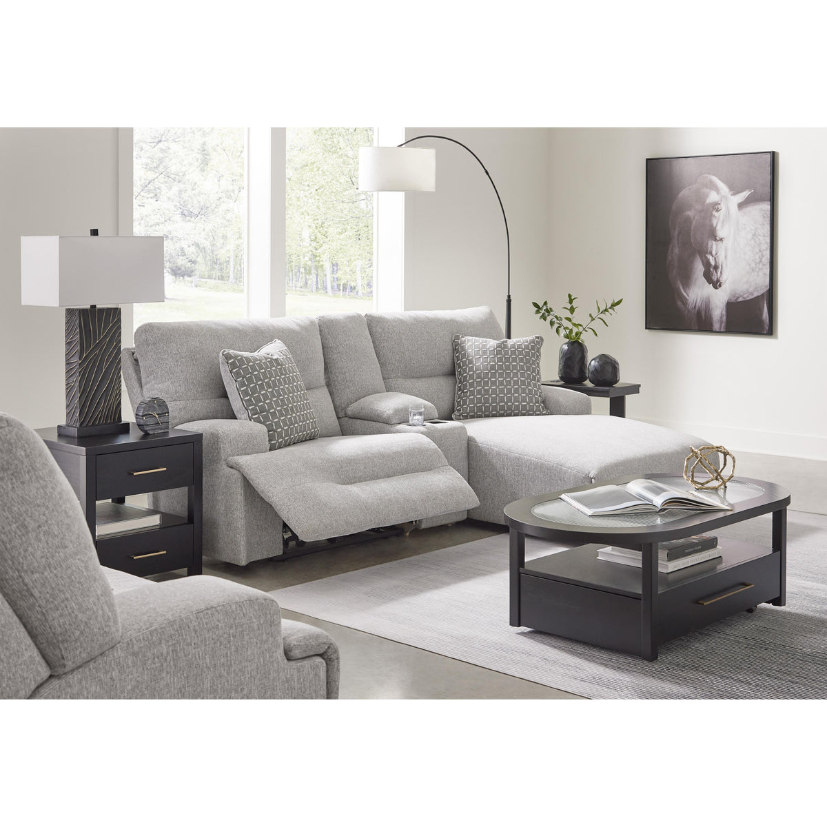 Signature Design by Ashley Acklen Place 9360582 Wide Seat Power Recliner IMAGE 9