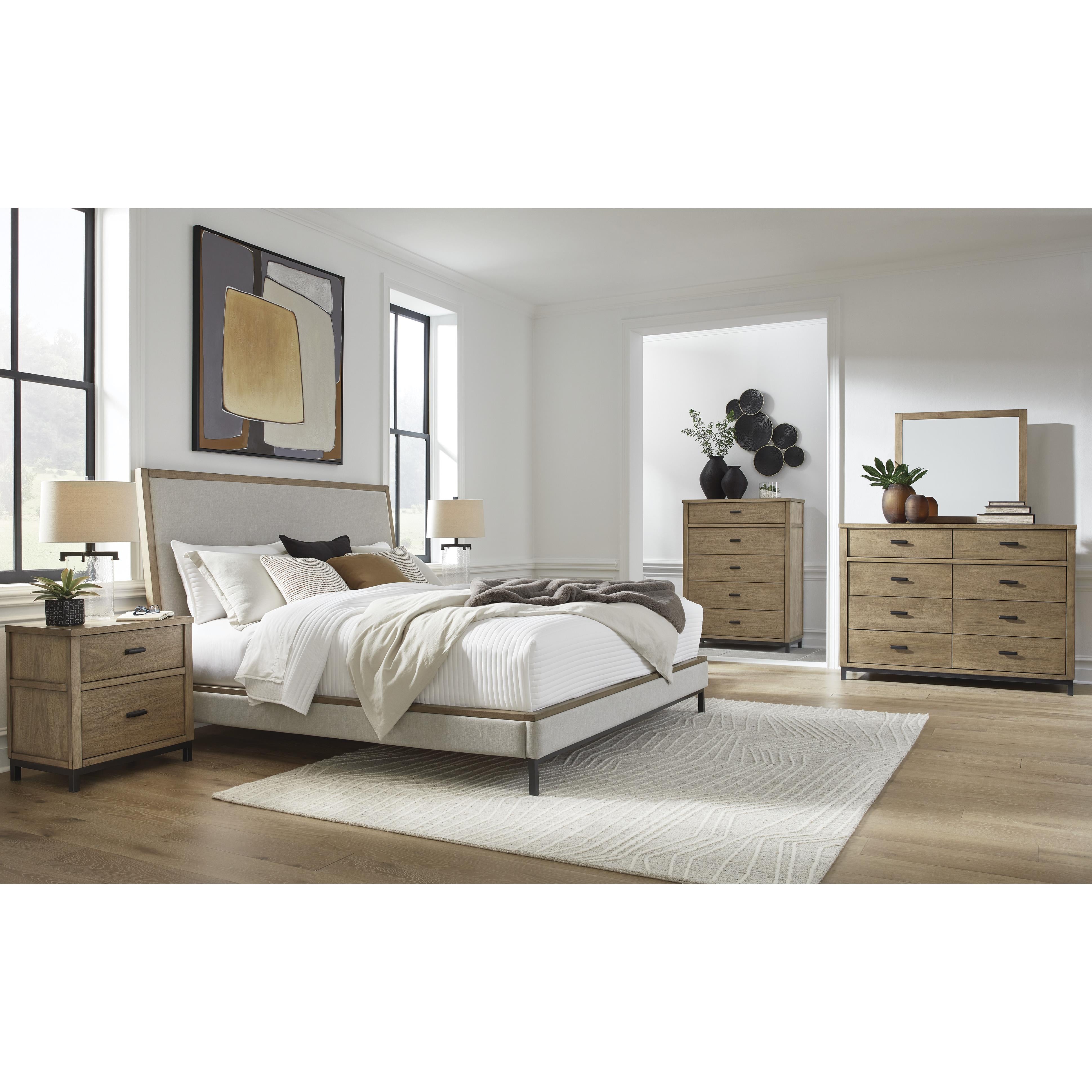 Benchcraft Tomtyn B622B5 California King Upholstered Bed IMAGE 12