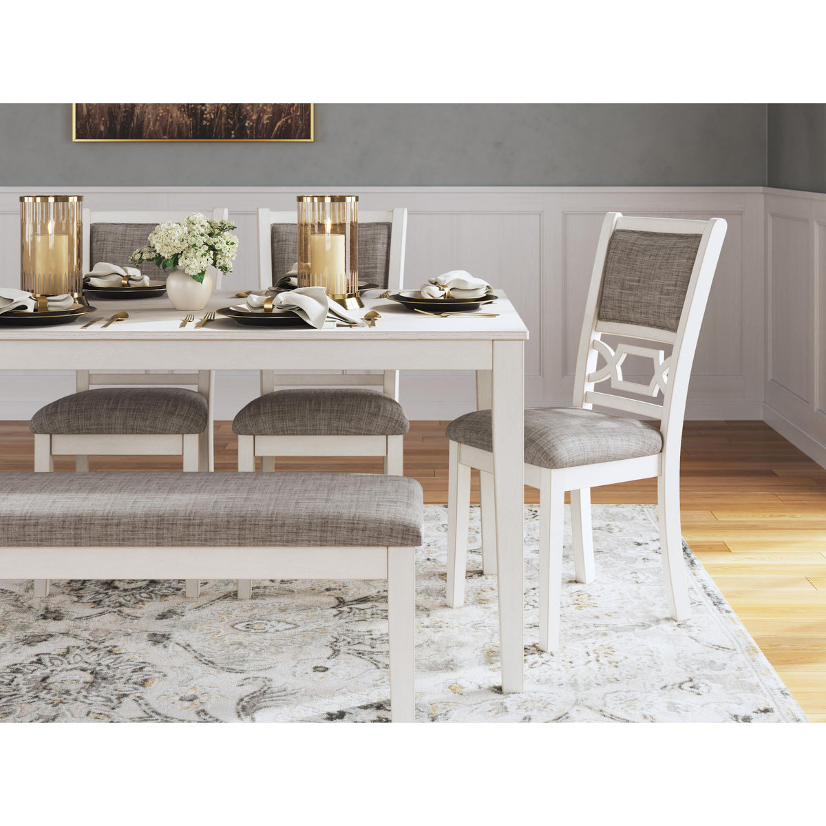 Signature Design by Ashley Erinberg D423-325 Dining Room Table Set IMAGE 5