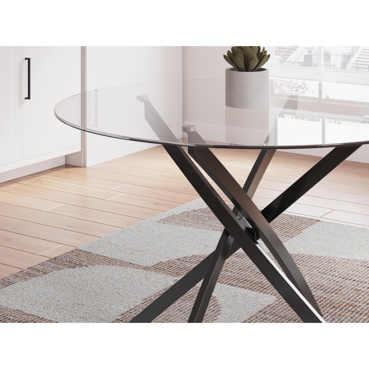 Signature Design by Ashley Pharwynn D446-15 Round Dining Room Table IMAGE 5
