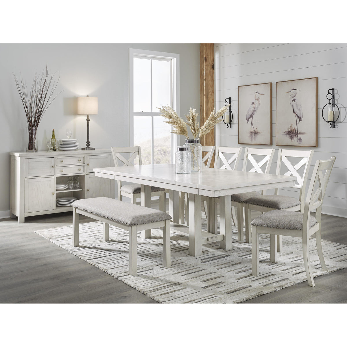 Signature Design by Ashley Robbinsdale D642-45 Rectangular Dining Room Extension Table IMAGE 14