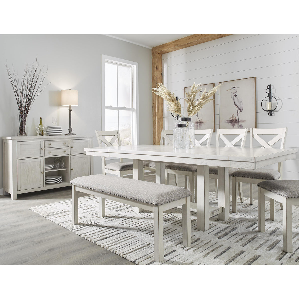 Signature Design by Ashley Robbinsdale D642-45 Rectangular Dining Room Extension Table IMAGE 8
