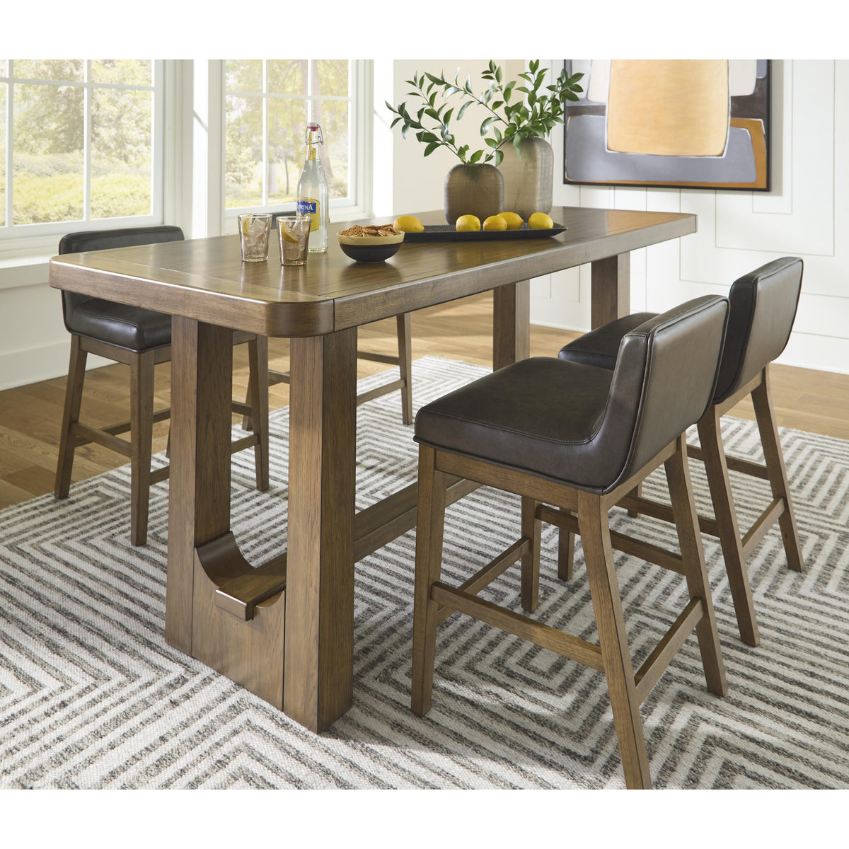 Signature Design by Ashley Cabalynn D974-124 Upholstered Barstool IMAGE 11