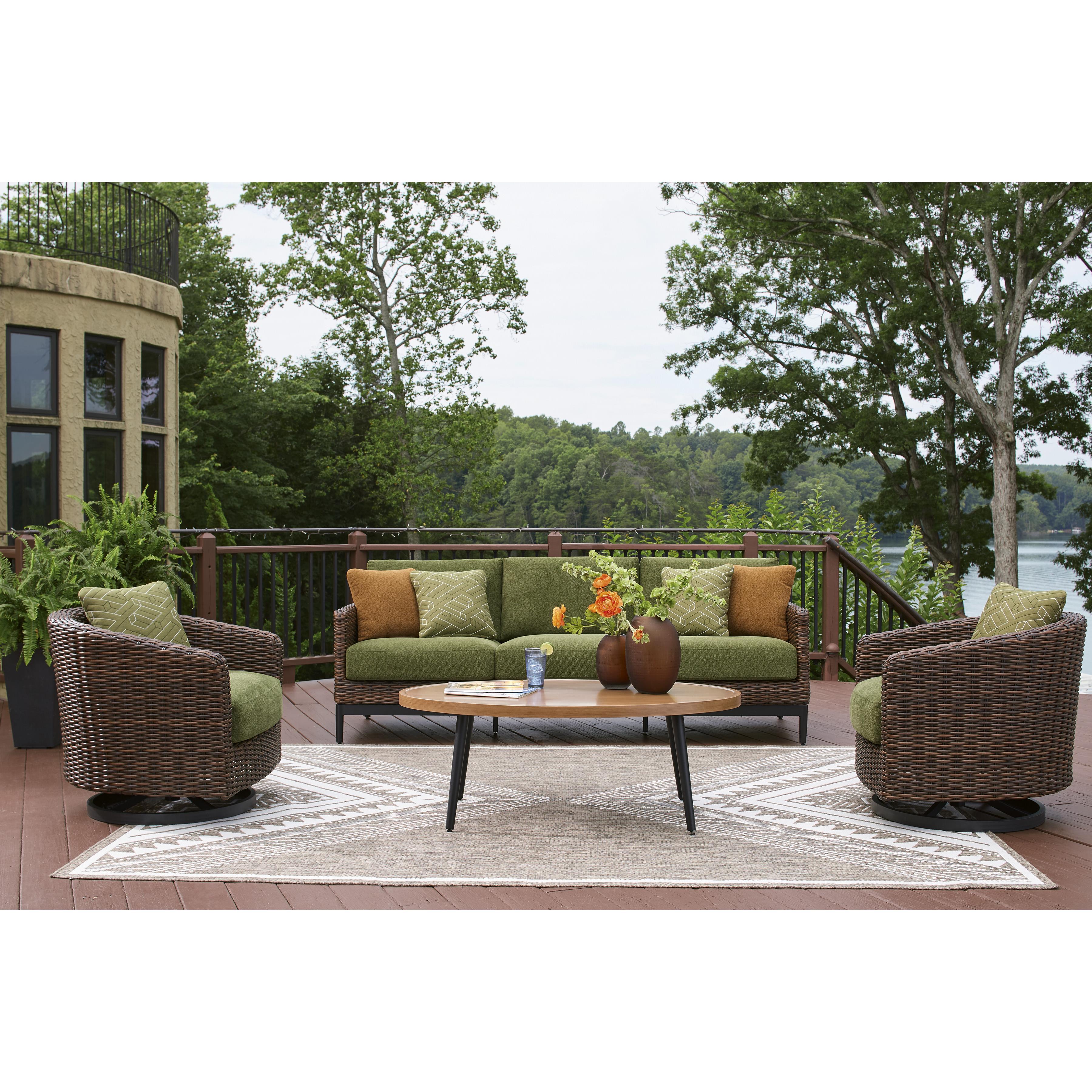 Signature Design by Ashley Horizon Hall P572-838 Sofa with Cushion IMAGE 8