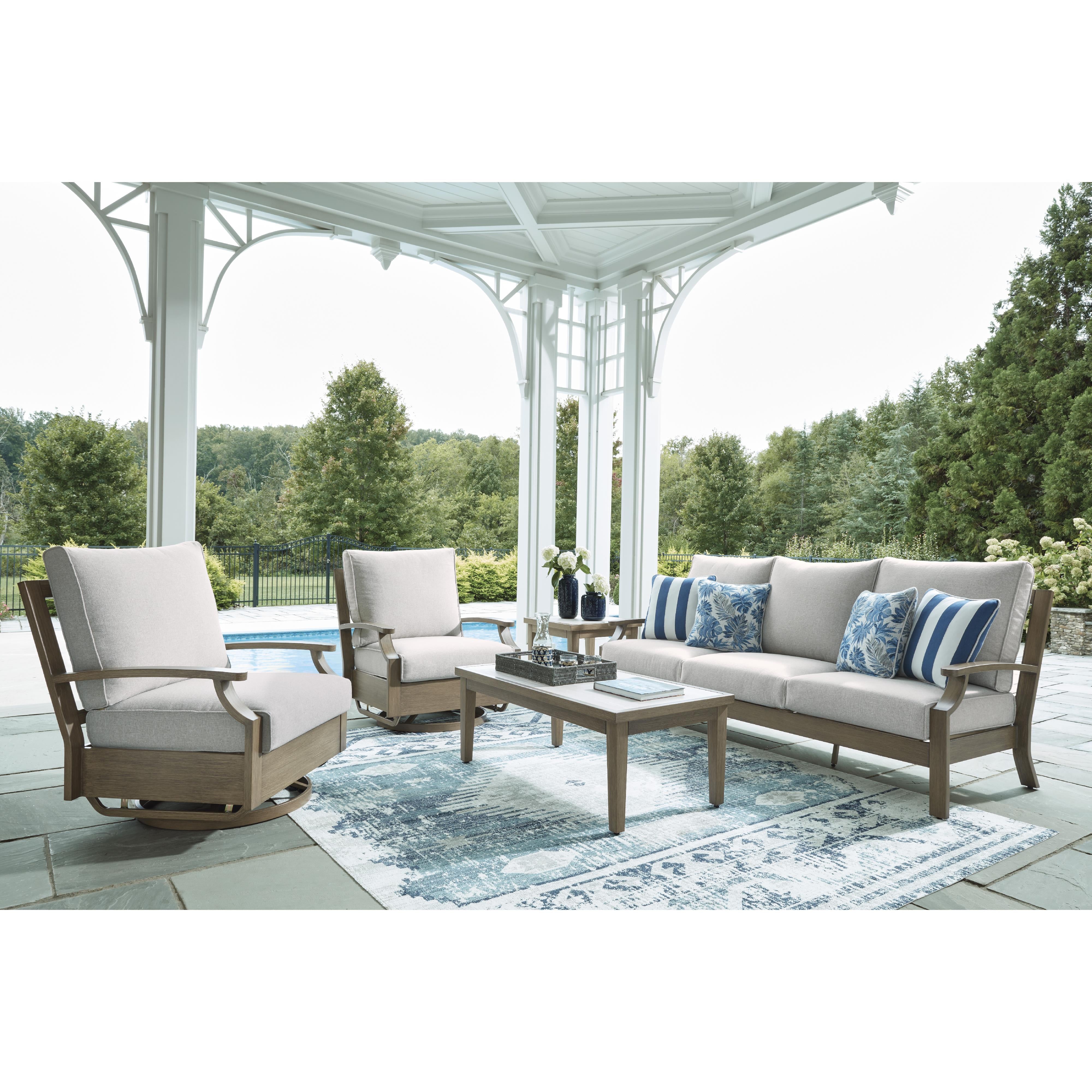 Signature Design by Ashley Rainier Ranch P701-702 Square End Table IMAGE 6