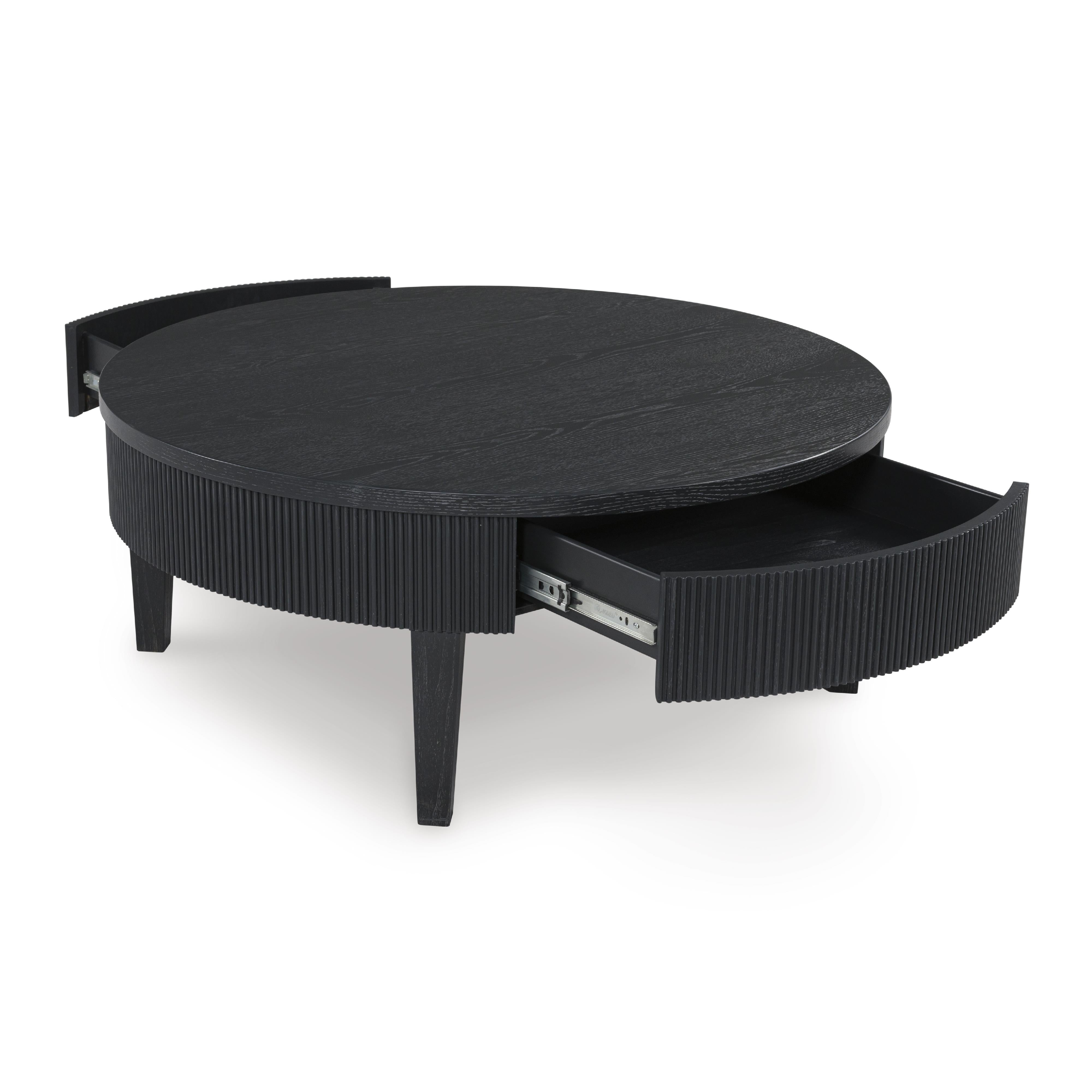 Signature Design by Ashley Marstream T551-8 Round Cocktail Table IMAGE 2