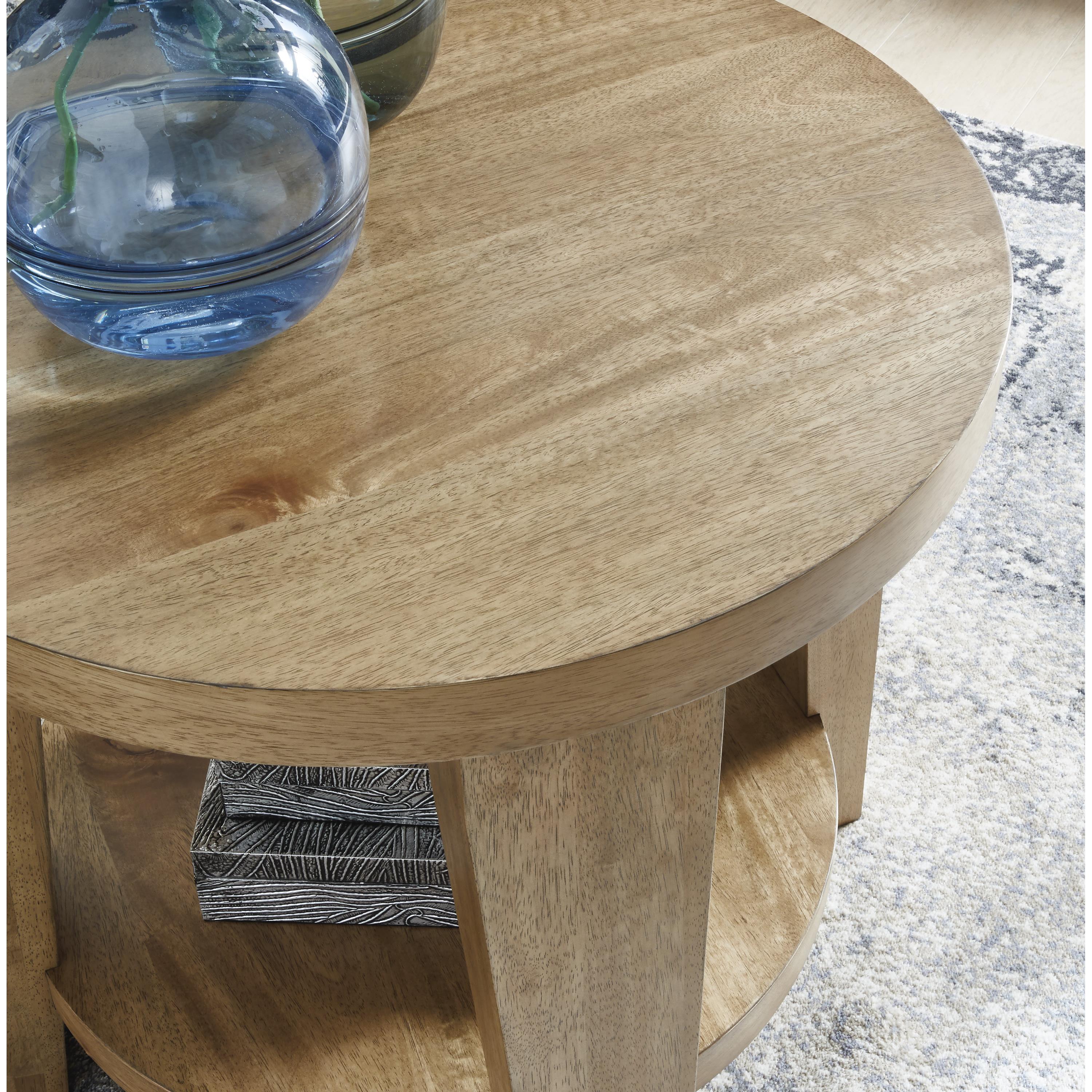 Signature Design by Ashley Kristiland T674T1 Coffee Table and 2 End Tables IMAGE 5