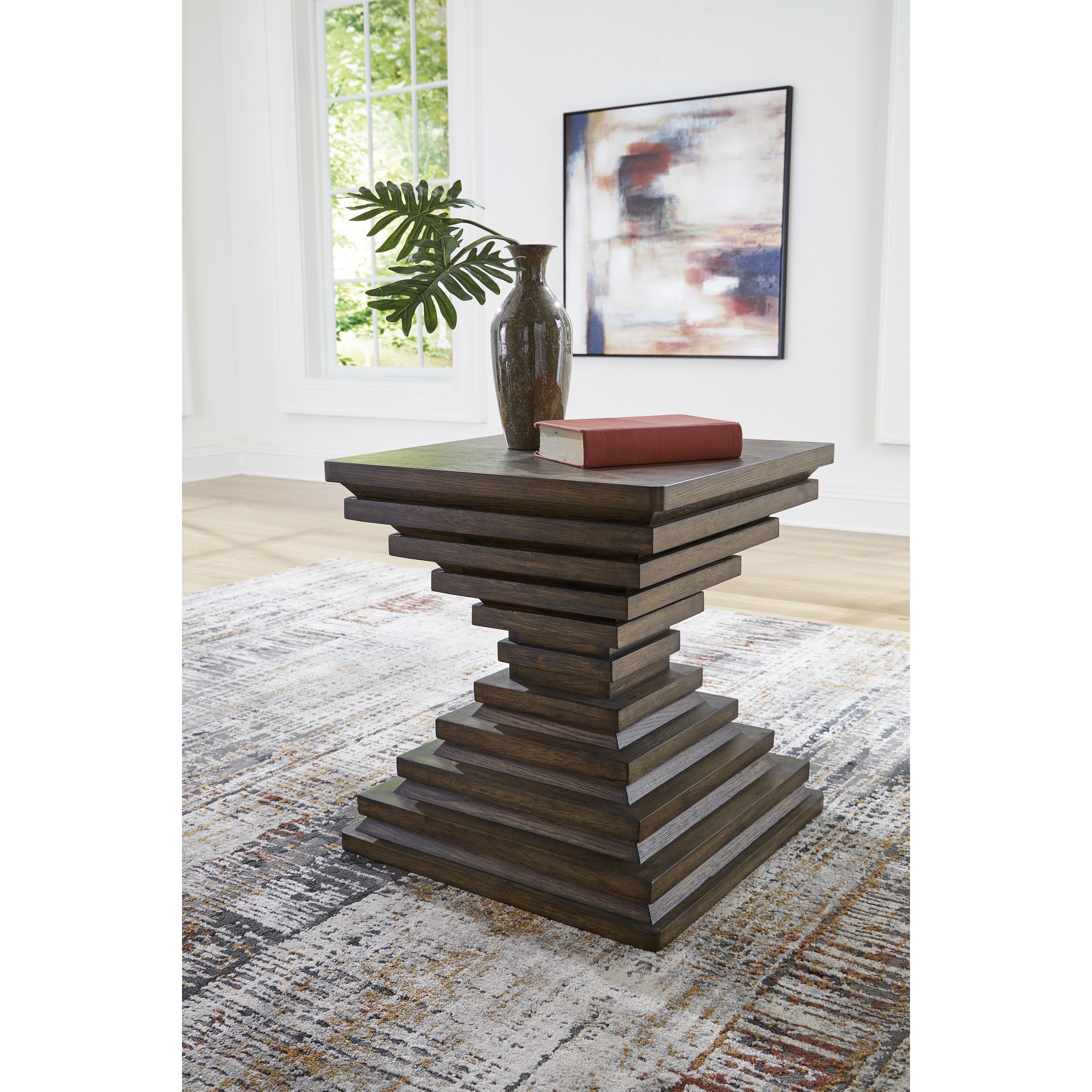 Signature Design by Ashley Hannodream T821-2 Square End Table IMAGE 4