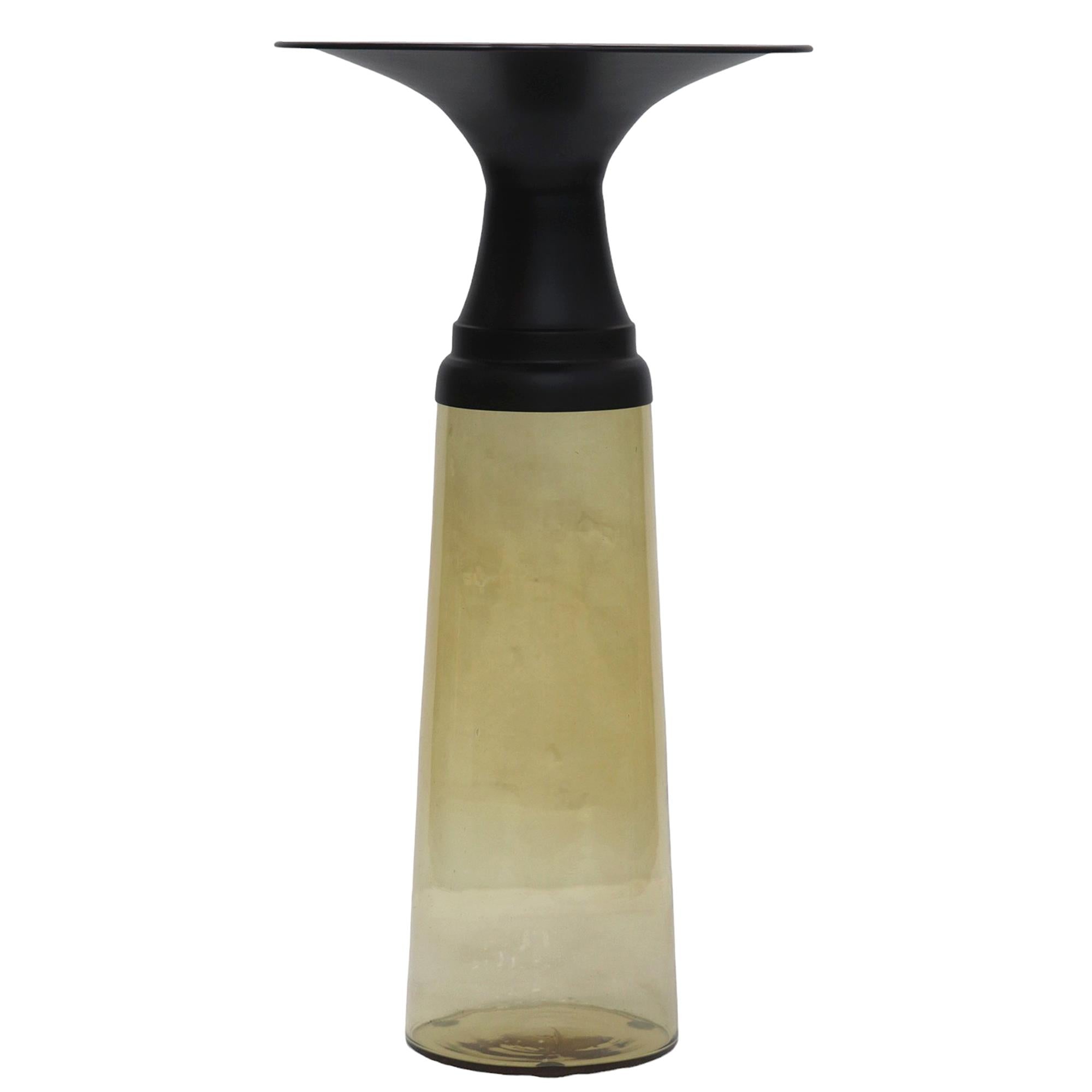 !nspire Indigo 501-308BN Accent Table - Brown and Black IMAGE 3