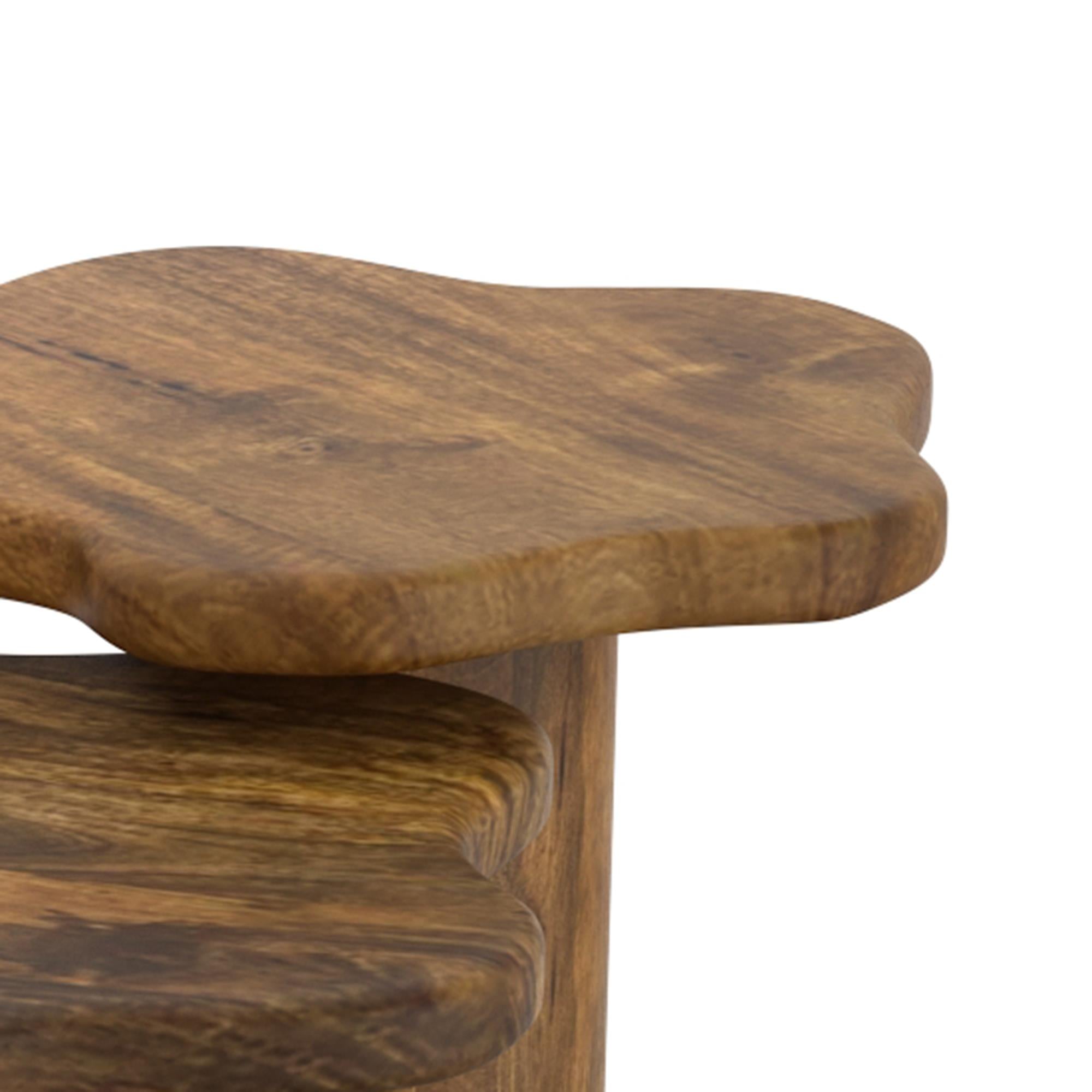 !nspire Mayal 301-149SM_WAL Small Coffee Table - Walnut IMAGE 4