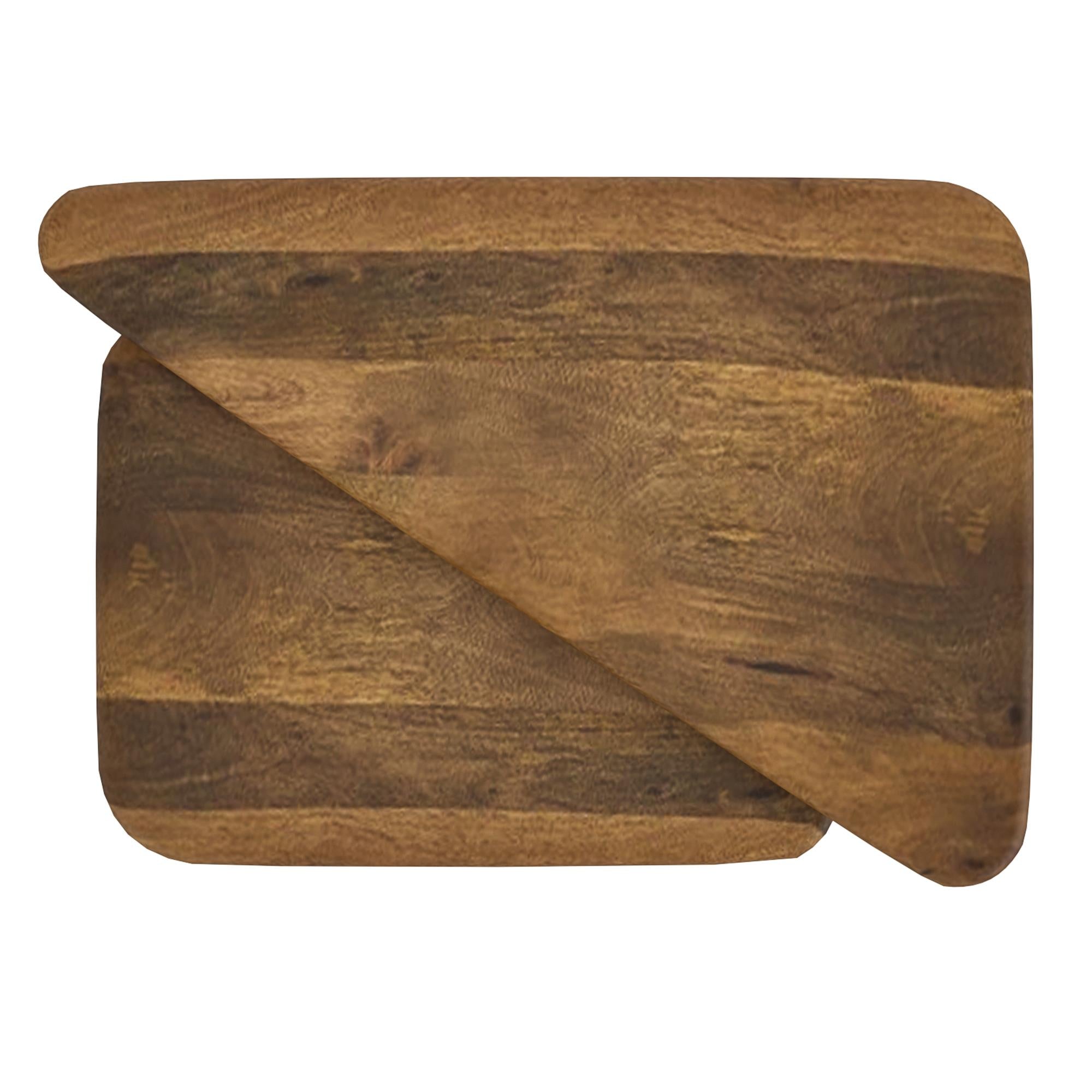 !nspire Draco 303-155WAL 2 pc Coffee Table Set - Walnut IMAGE 6