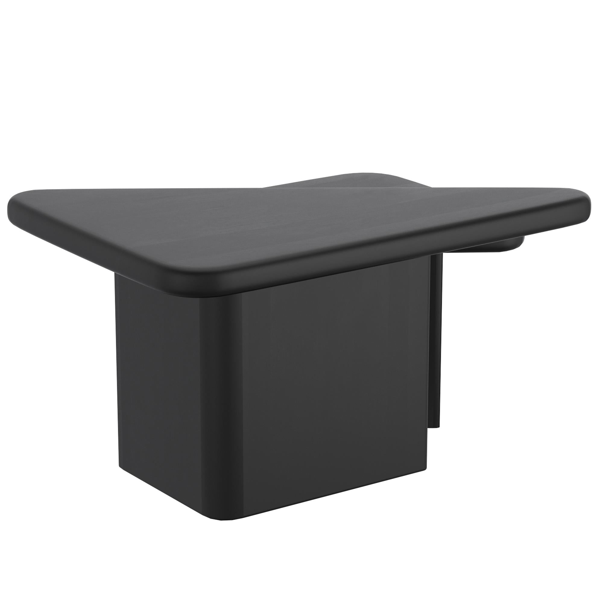 !nspire Draco 303-155BLK 2 pc Coffee Table Set - Black IMAGE 3