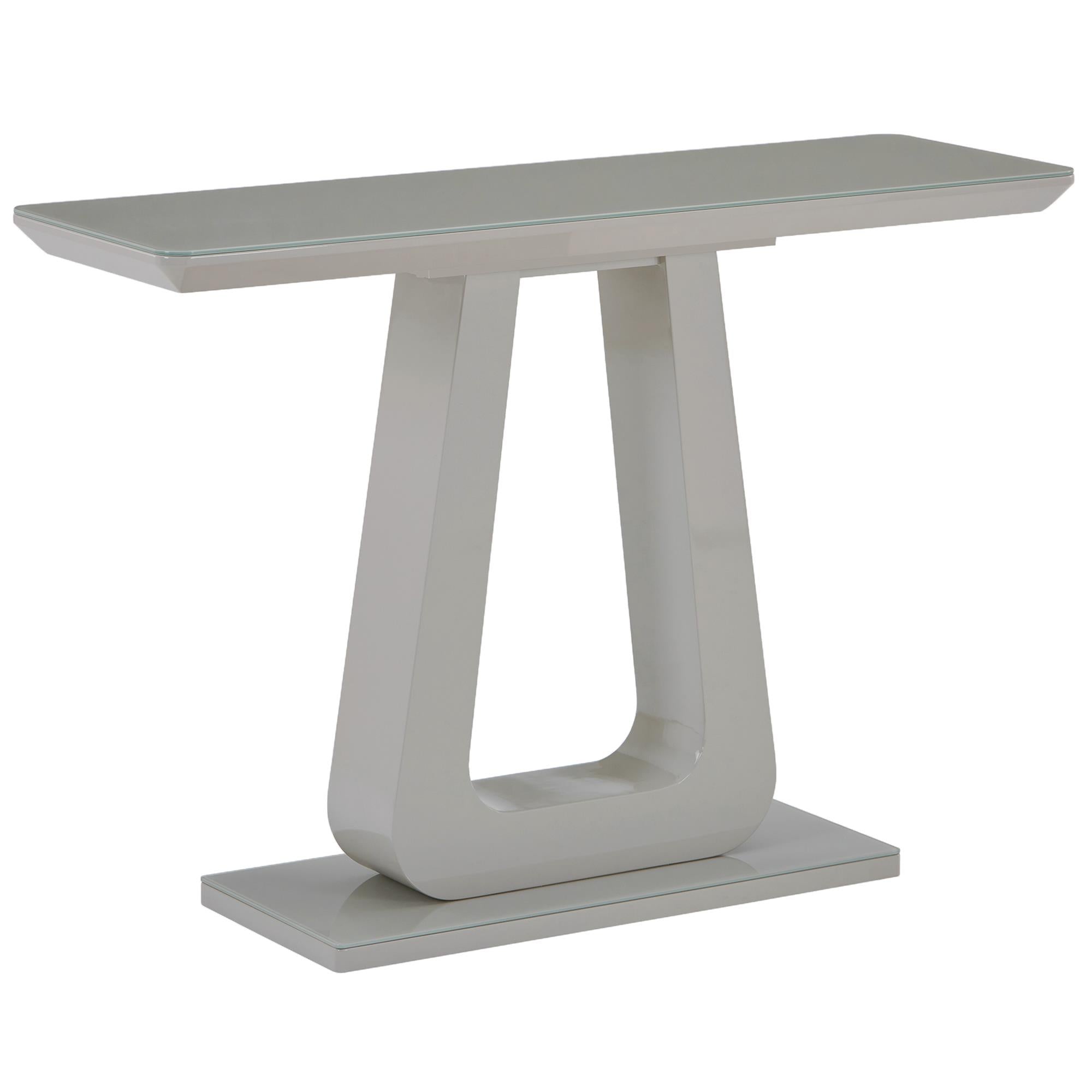 !nspire Corvus 502-159WGY Console Table - Warm Grey IMAGE 1