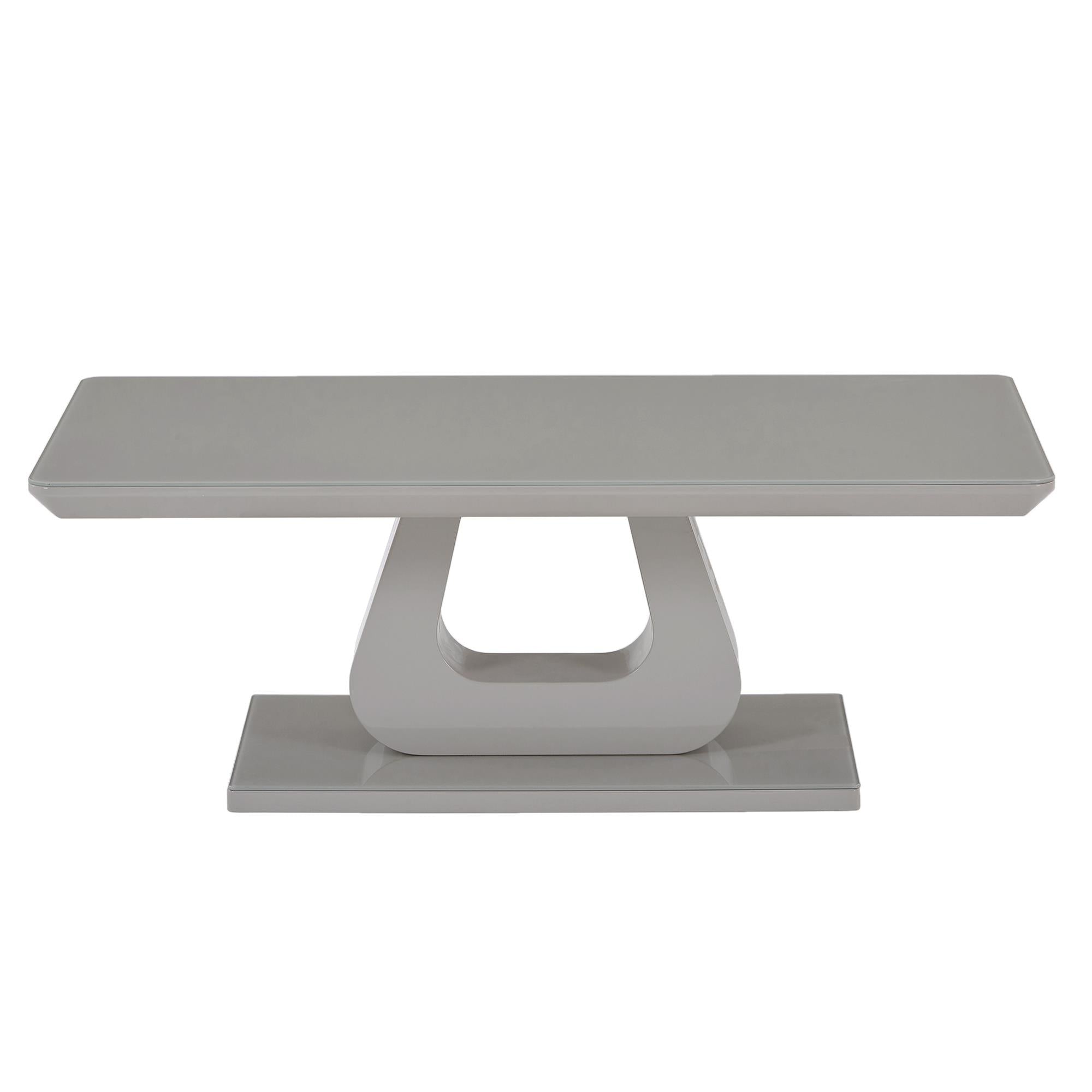 !nspire Corvus 301-159WGY Rectangular Coffee Table - Warm Grey IMAGE 5
