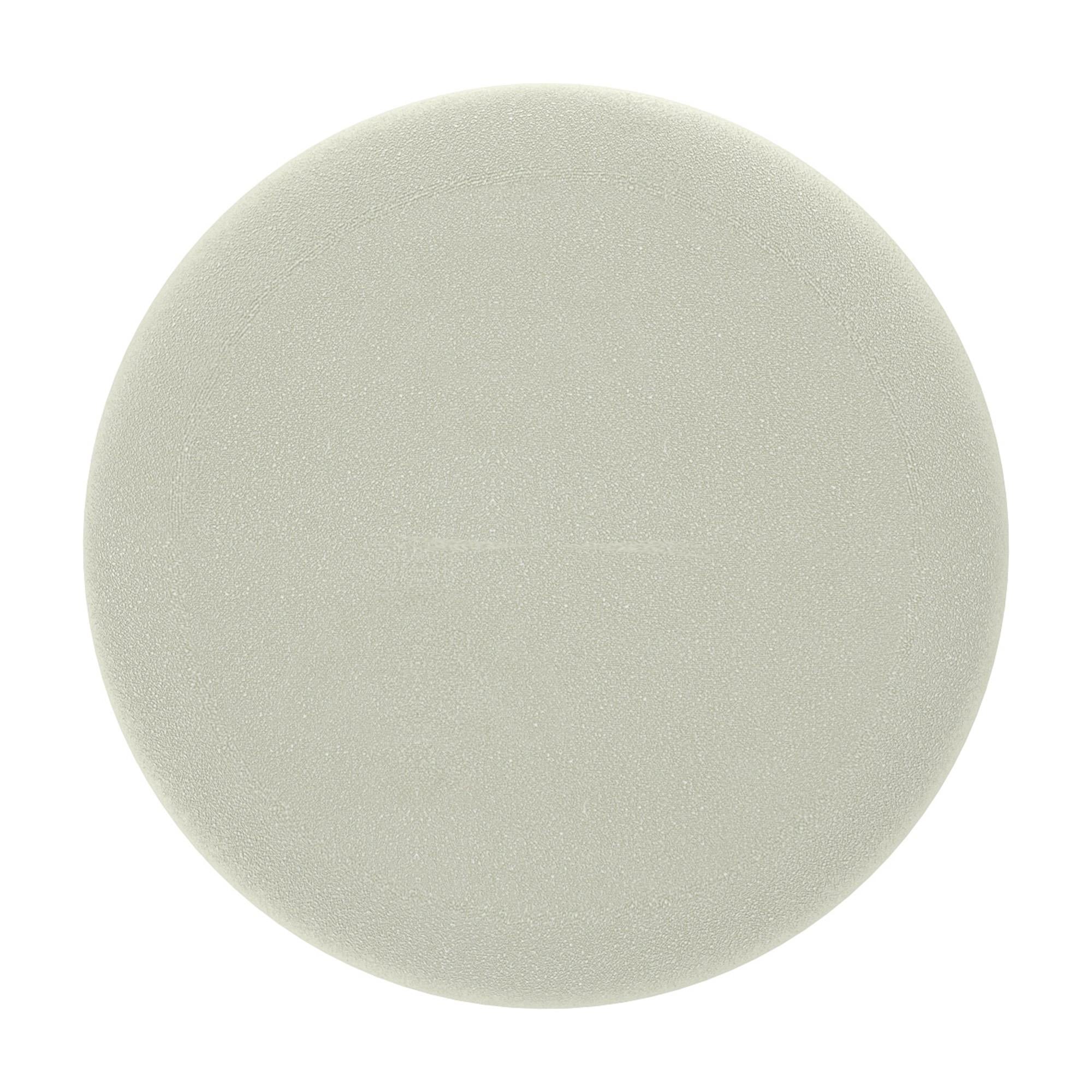 Worldwide Home Furnishings Alya 402-131WT Round Storage Ottoman - White and Natural IMAGE 6