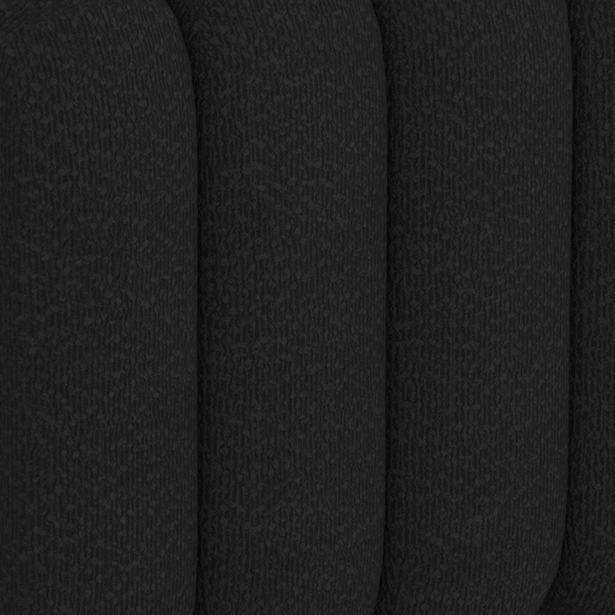 Worldwide Home Furnishings Rigel 402-133SM_BK Small Square Ottoman - Black Boucle IMAGE 7