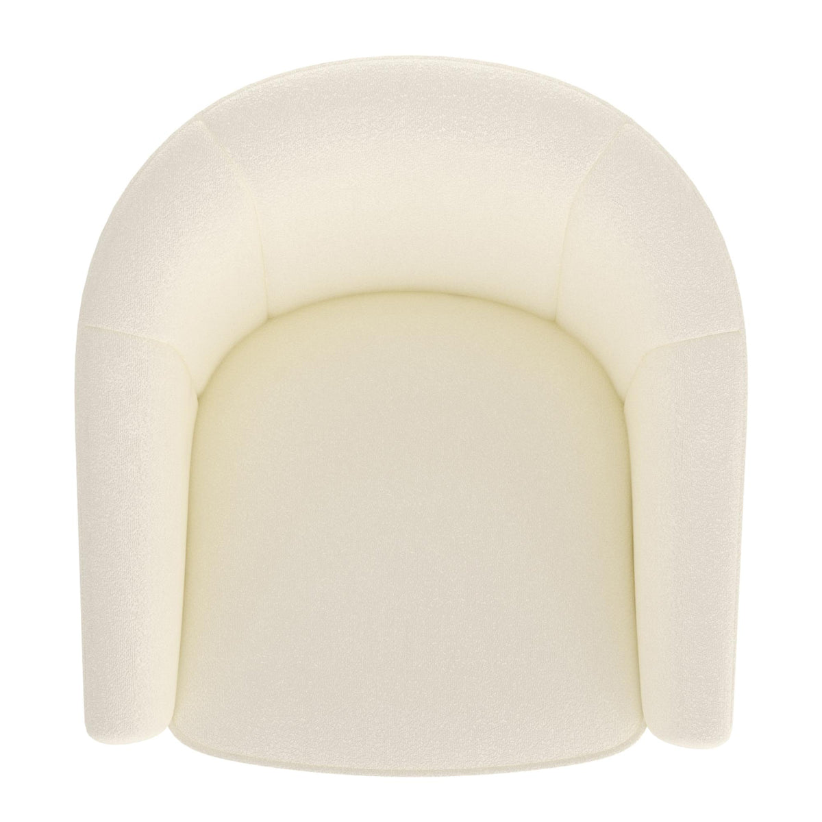 !nspire Tilsy 403-122IV Accent Chair - Ivory Boucle IMAGE 6