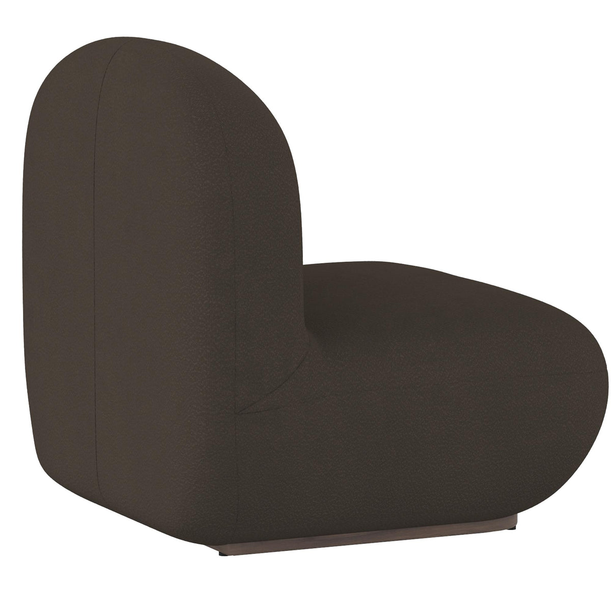 !nspire Zilano 403-115CH Accent Chair - Charcoal Boucle IMAGE 3