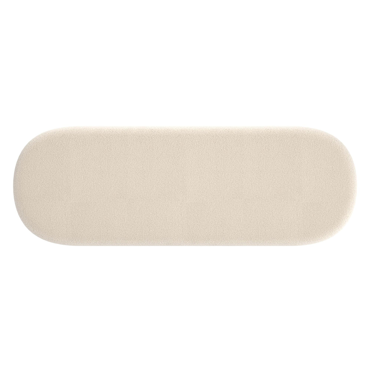 !nspire Azoro 401-163CM Bench - Cream Boucle IMAGE 6
