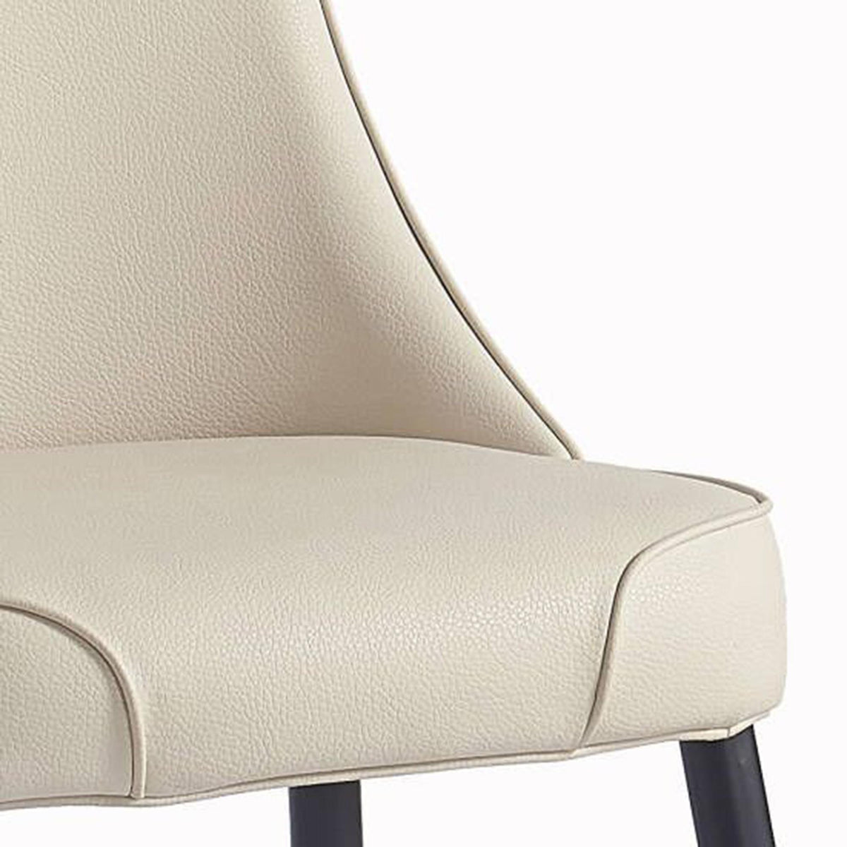 !nspire Koda 202-158PUBG Dining Chair, Faux Leather - Beige and Black IMAGE 6
