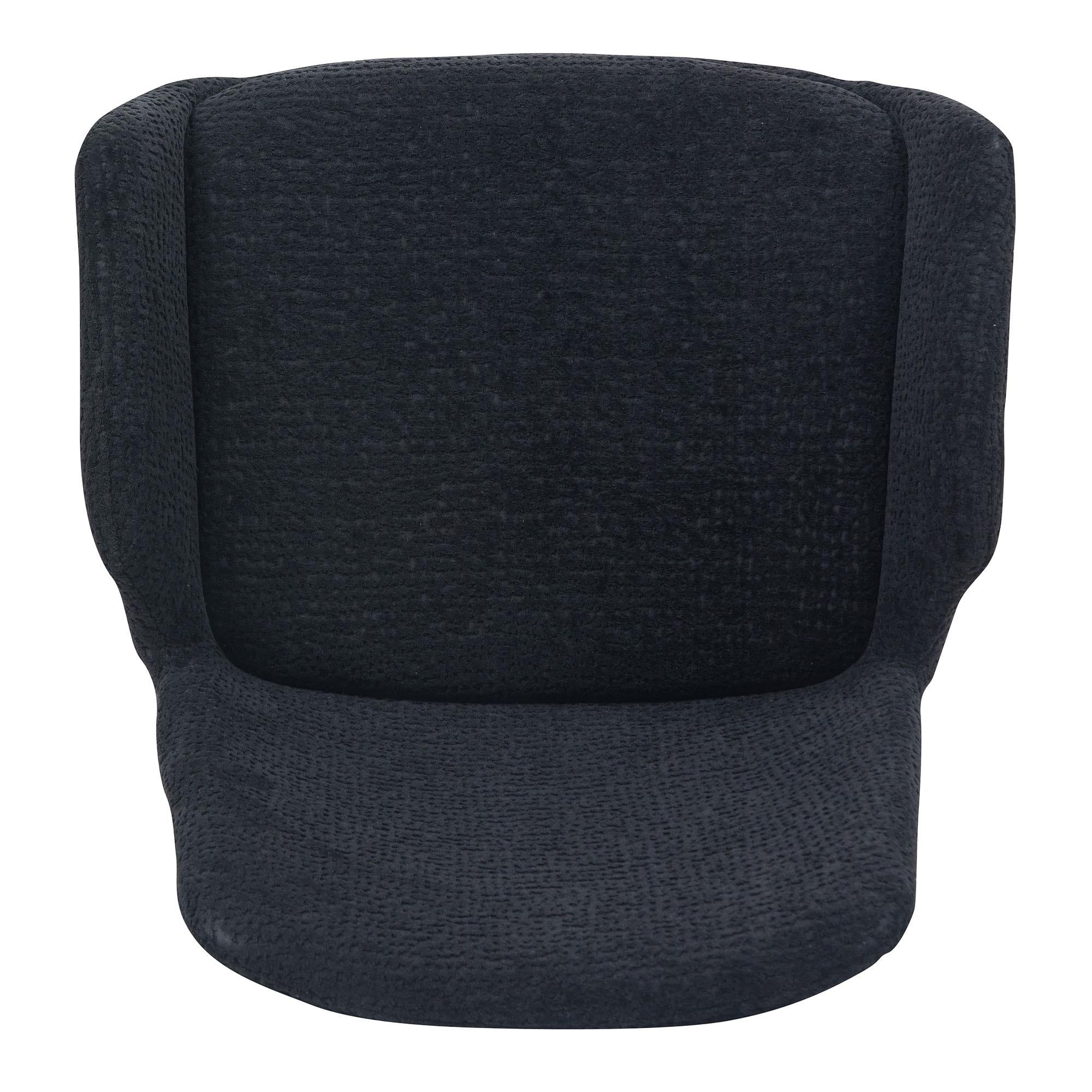 !nspire Signy 202-144BK Swivel Dining Chair - Black IMAGE 6
