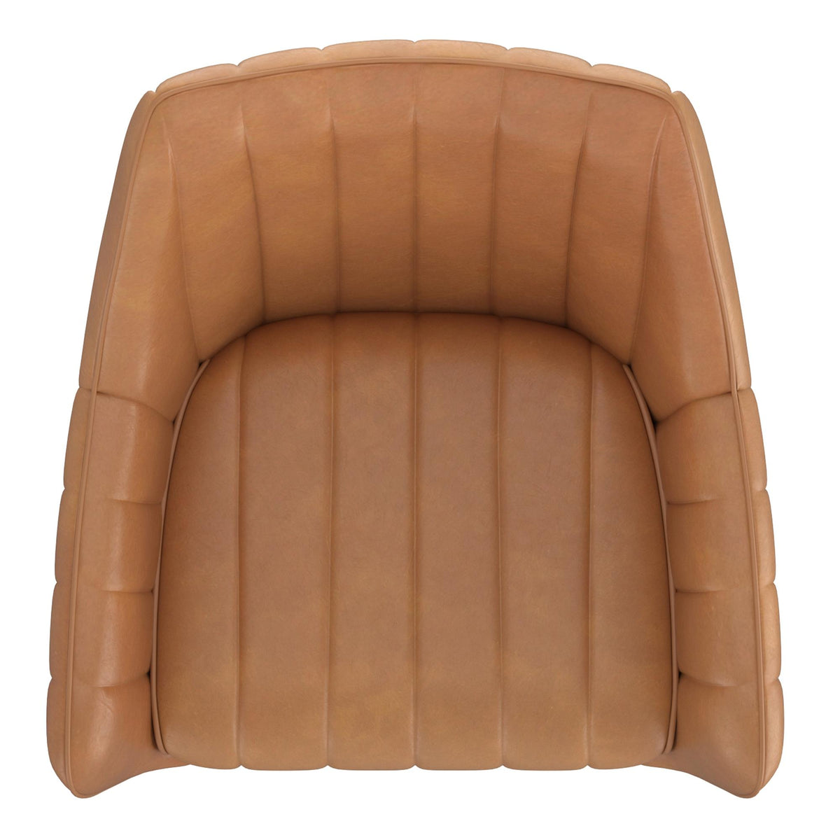 !nspire Talon 202-139CAM Swivel Dining and Accent Chair - Camel and Black IMAGE 6