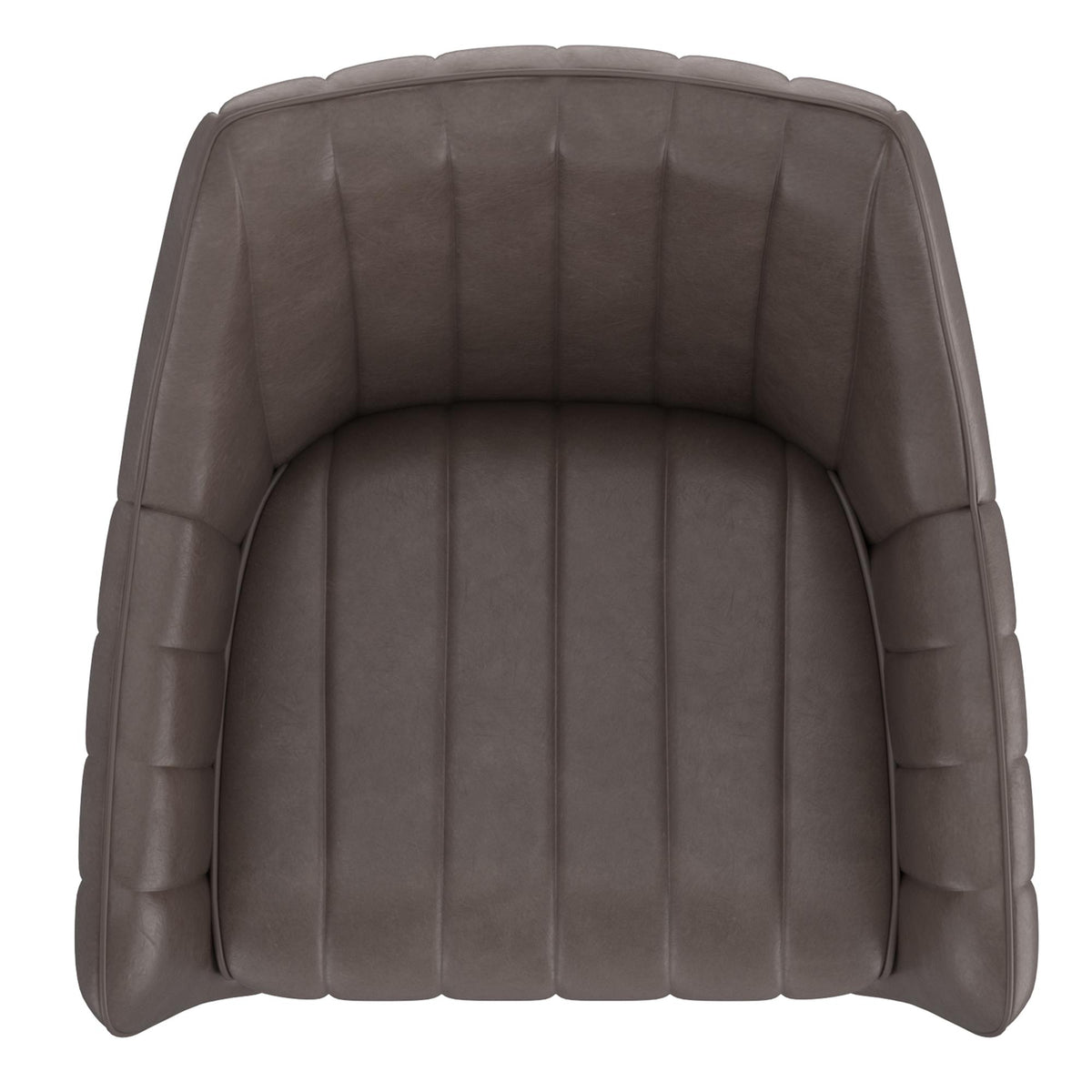 !nspire Talon 202-139CH Swivel Dining and Accent Chair - Charcoal and Black IMAGE 6