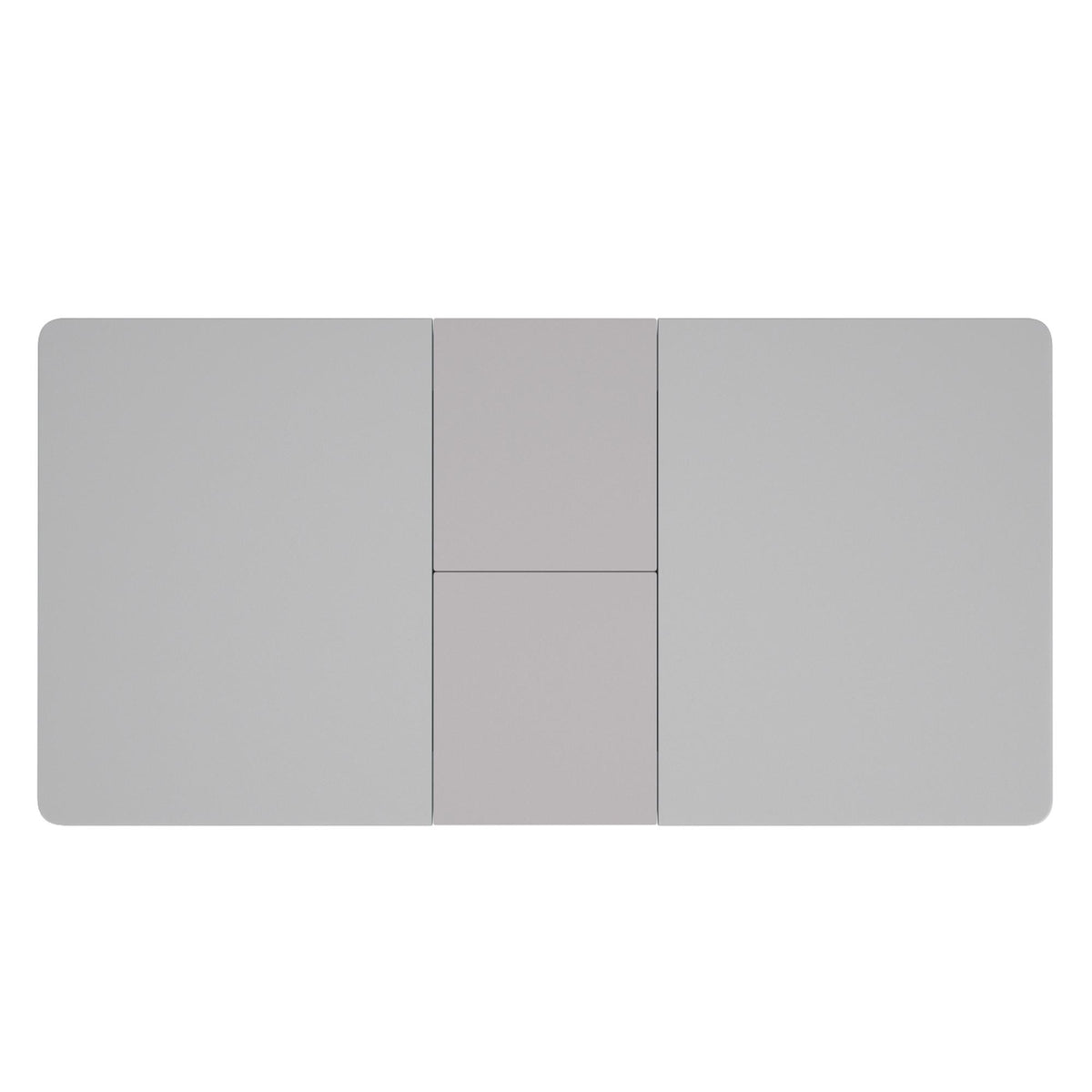 !nspire Corvus 201-159WGY Dining Table w/Extension - Warm Grey IMAGE 7