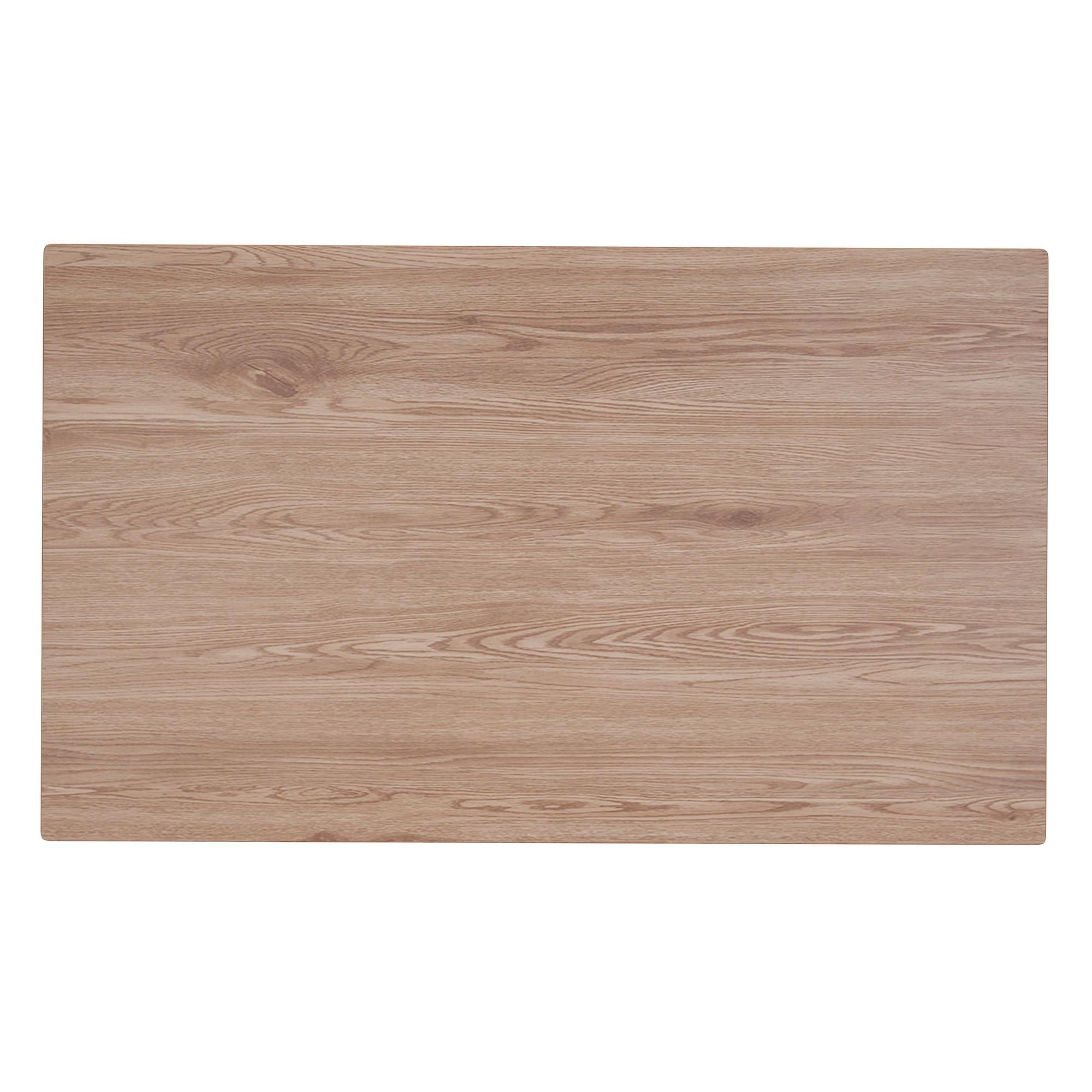 Worldwide Home Furnishings Bronx 201-267NAT Rectangular Dining Table - Natural IMAGE 6