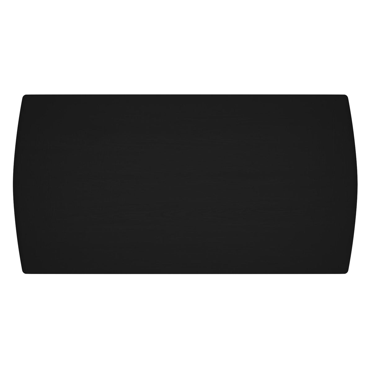 Worldwide Home Furnishings Leon 201-893BLK Rectangular Dining Table - Black IMAGE 6