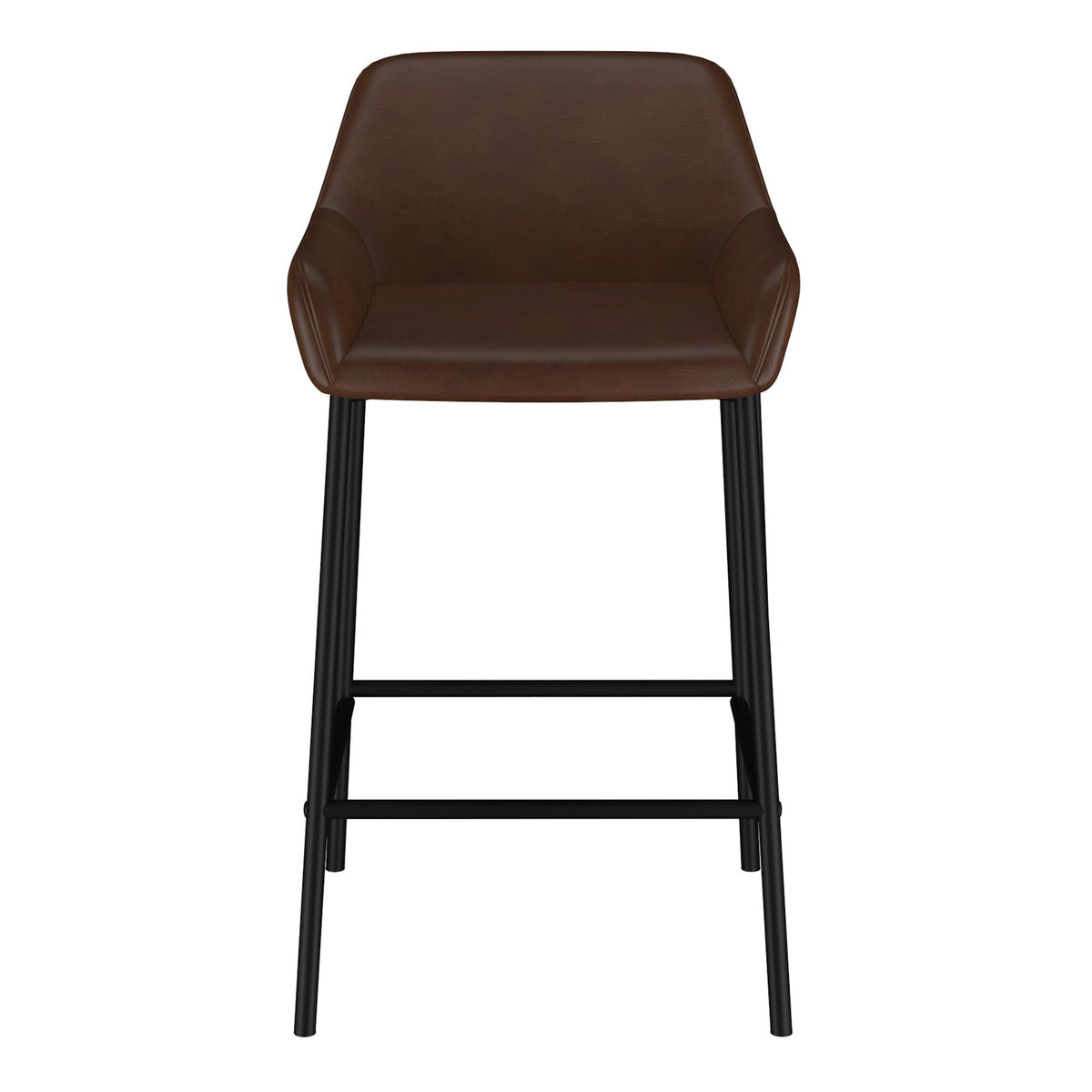 !nspire Baily 203-541PUBN 26" Counter Stool - Brown and Black IMAGE 5