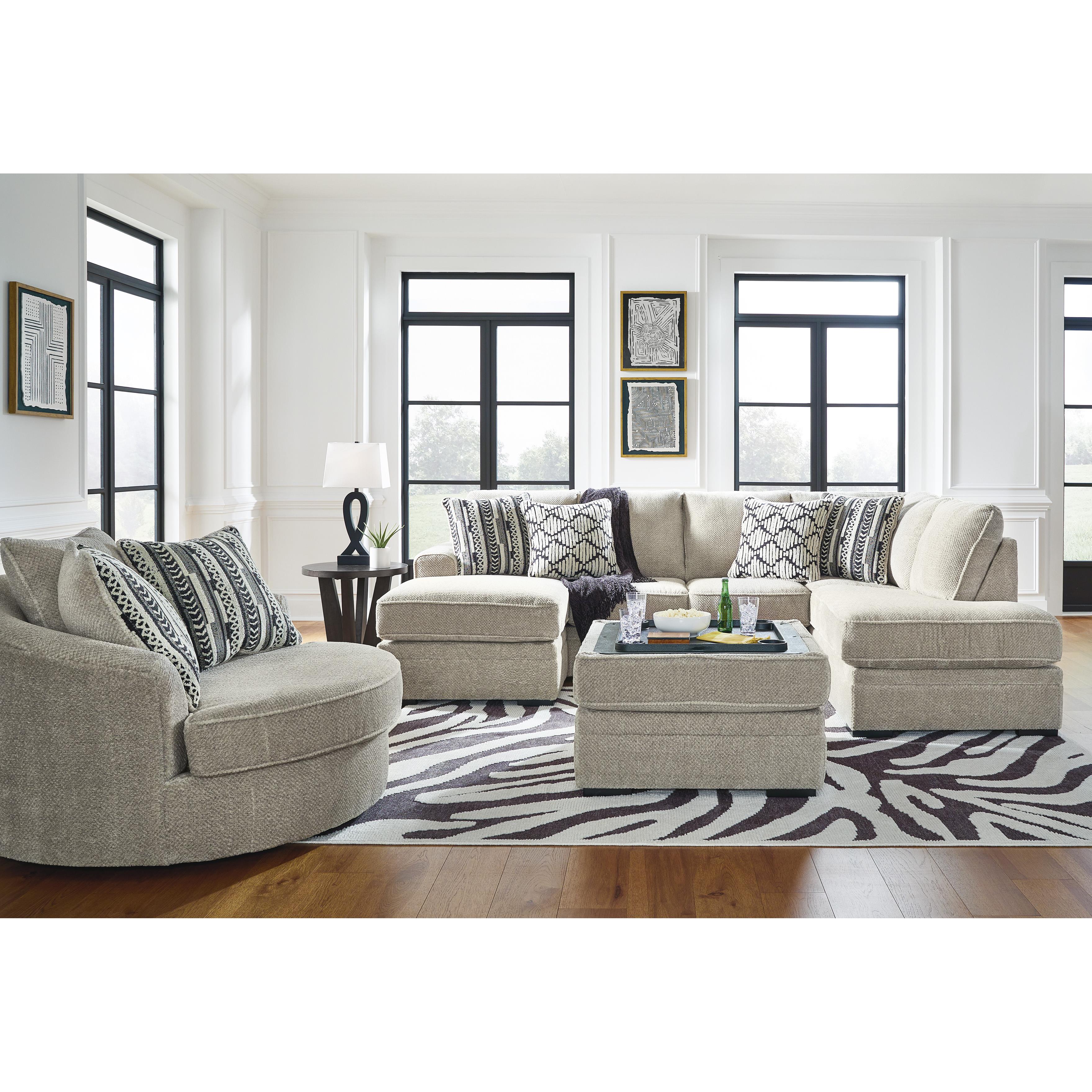 Benchcraft Calnita 2050221C Oversized Swivel Accent Chair IMAGE 8