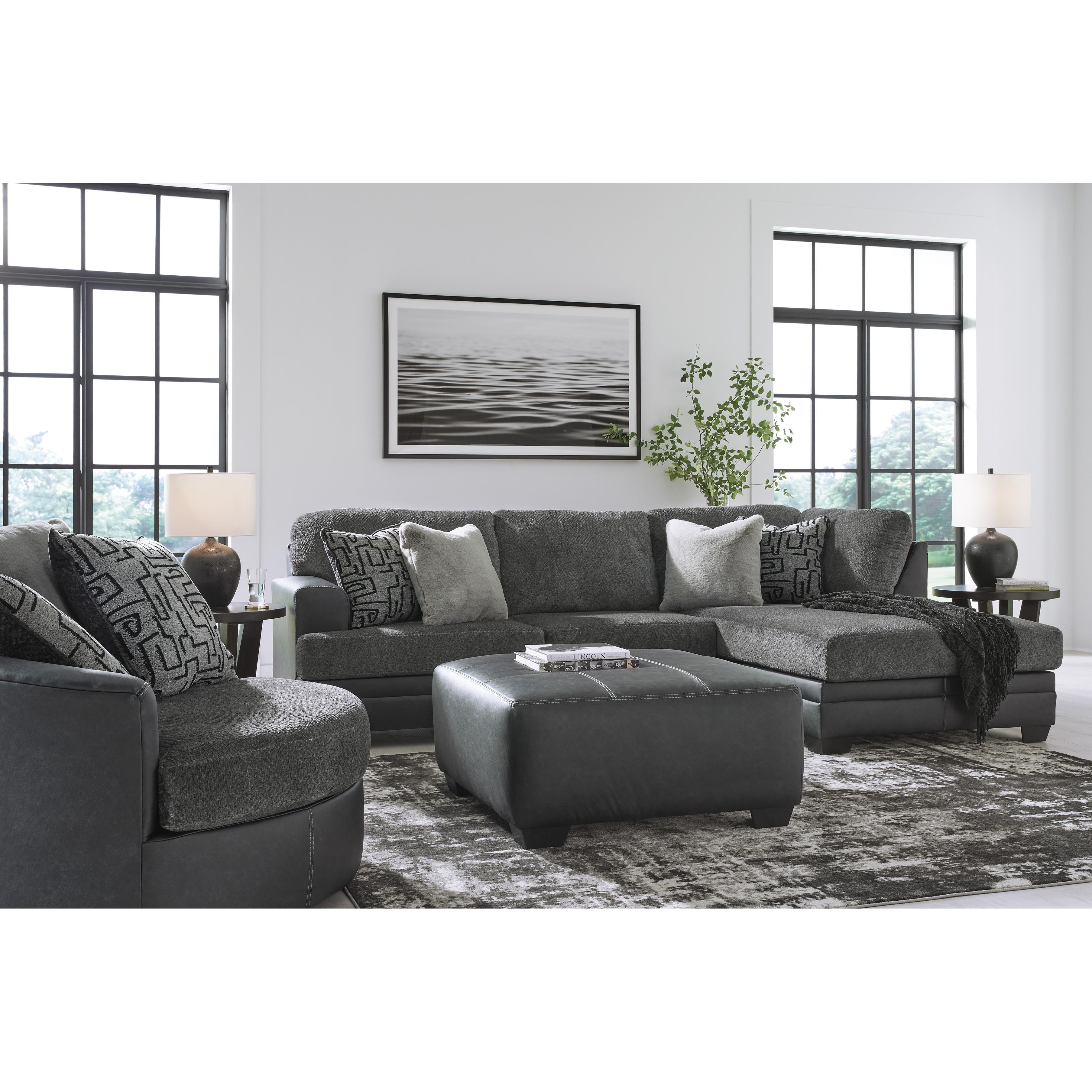 Benchcraft Brixley Pier 2990621C Oversized Swivel Accent Chair IMAGE 7
