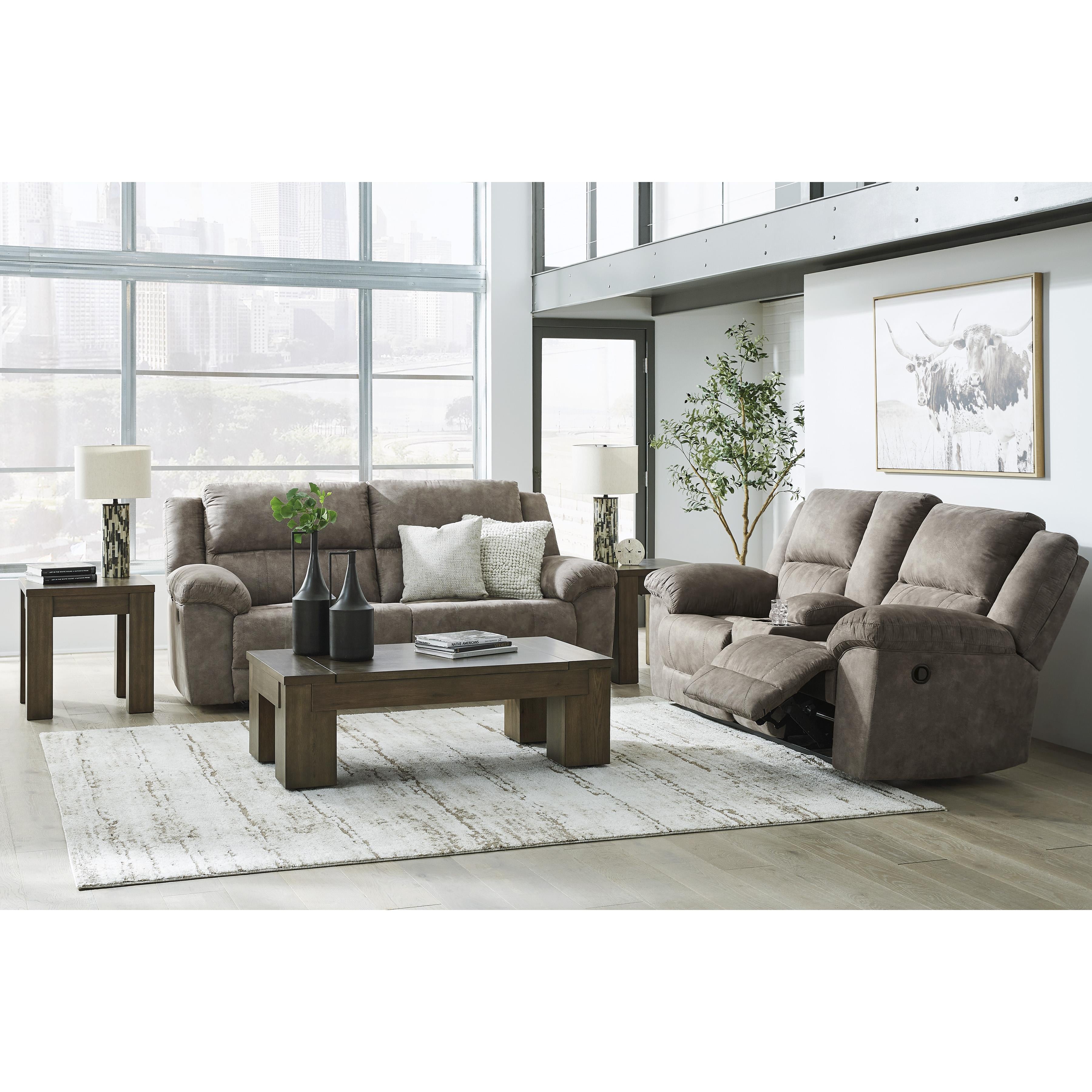 Signature Design by Ashley Laresview 3720394C Double Reclining Loveseat with Console IMAGE 14