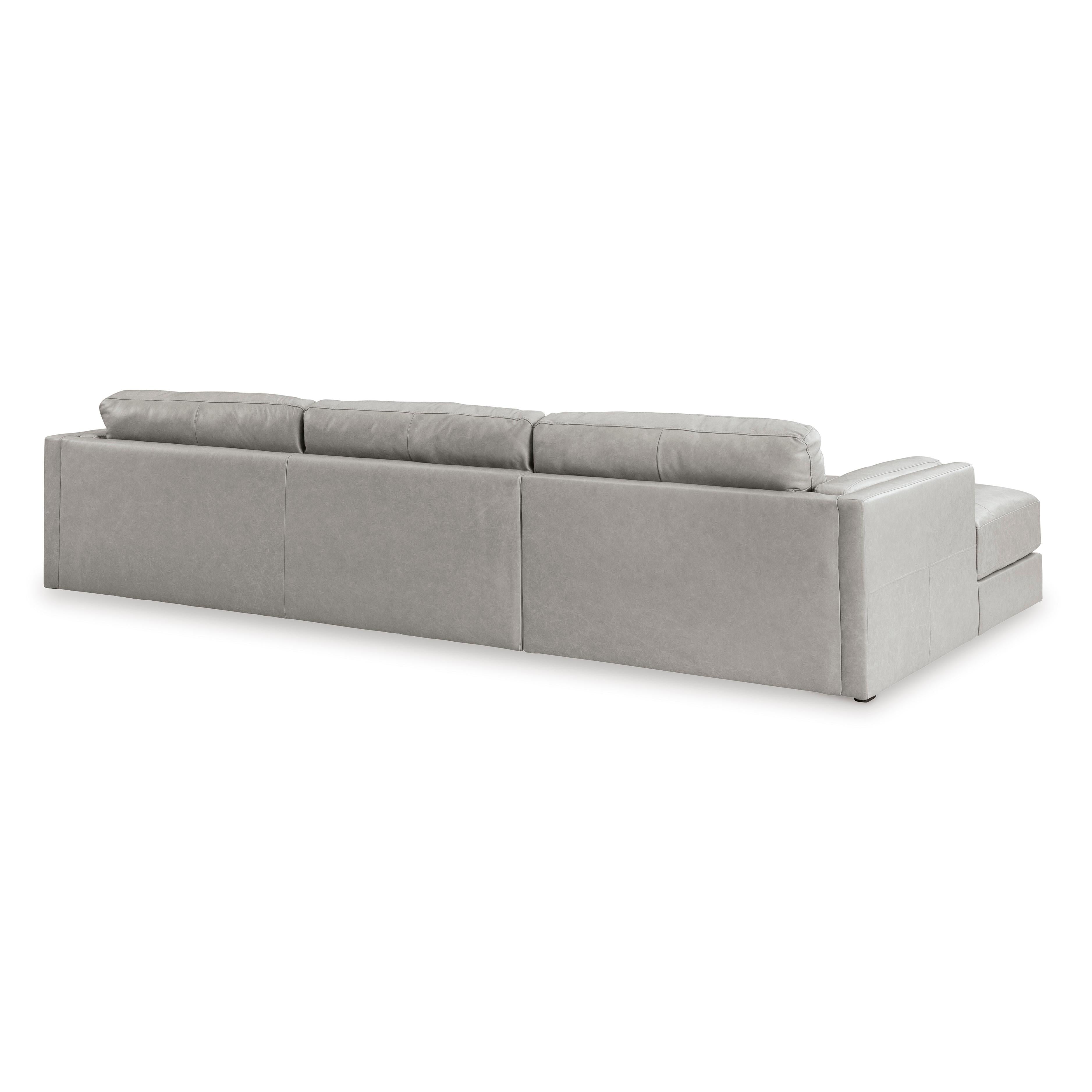 Signature Design by Ashley Amiata 57404S1C 2 pc Sectional with Chaise IMAGE 3