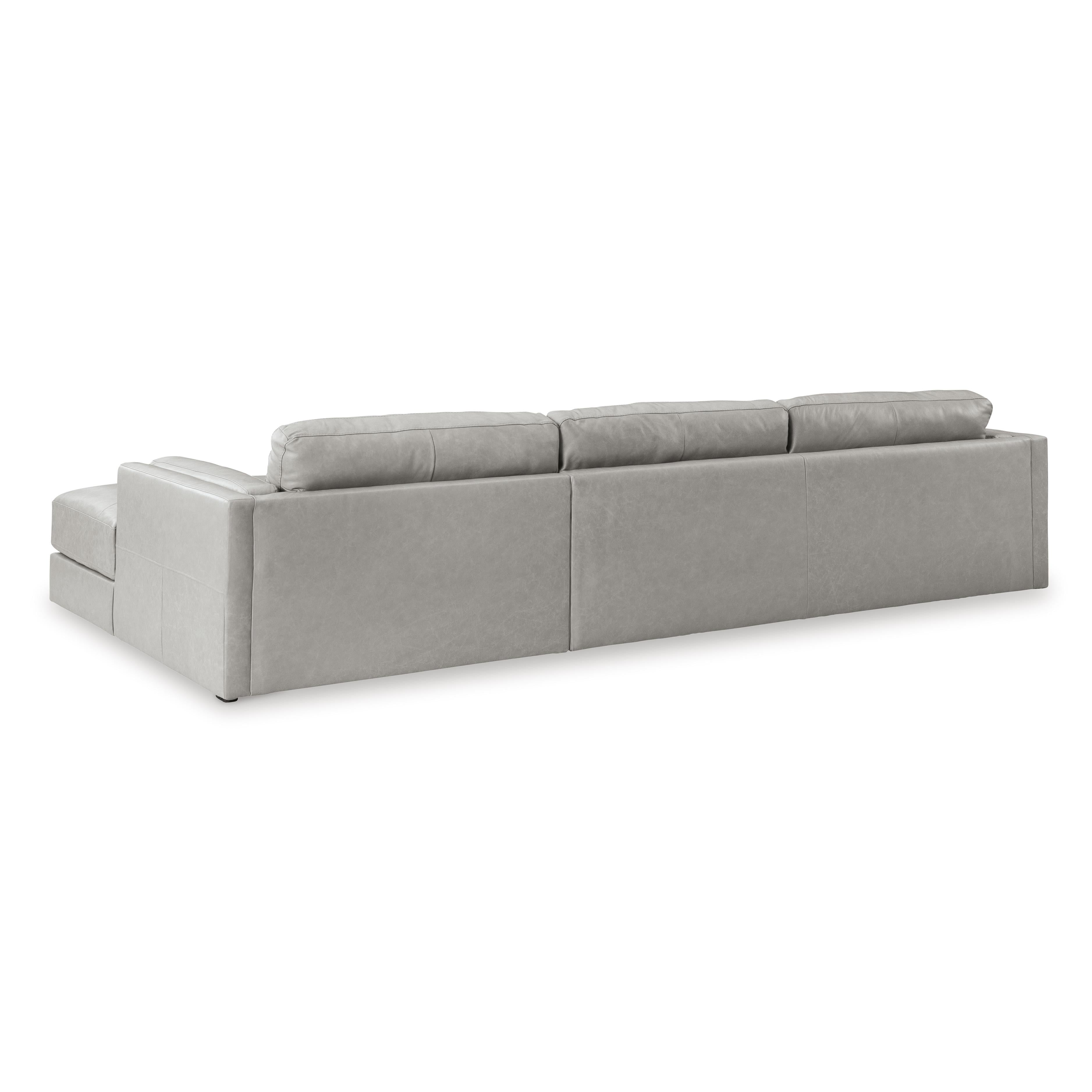 Signature Design by Ashley Amiata 57404S2C 2 pc Sectional with Chaise IMAGE 3