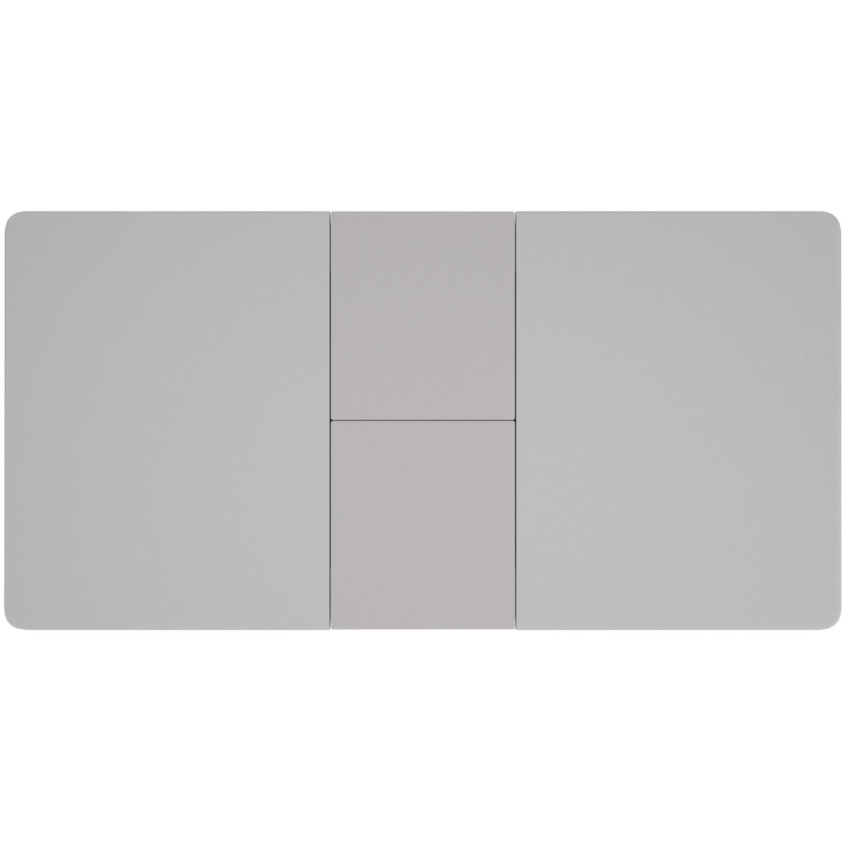 Worldwide Home Furnishings Corvus/Signy 207-159WGY_144LG 7 pc Dining Set - Warm Grey Table with Light Grey Chair IMAGE 6
