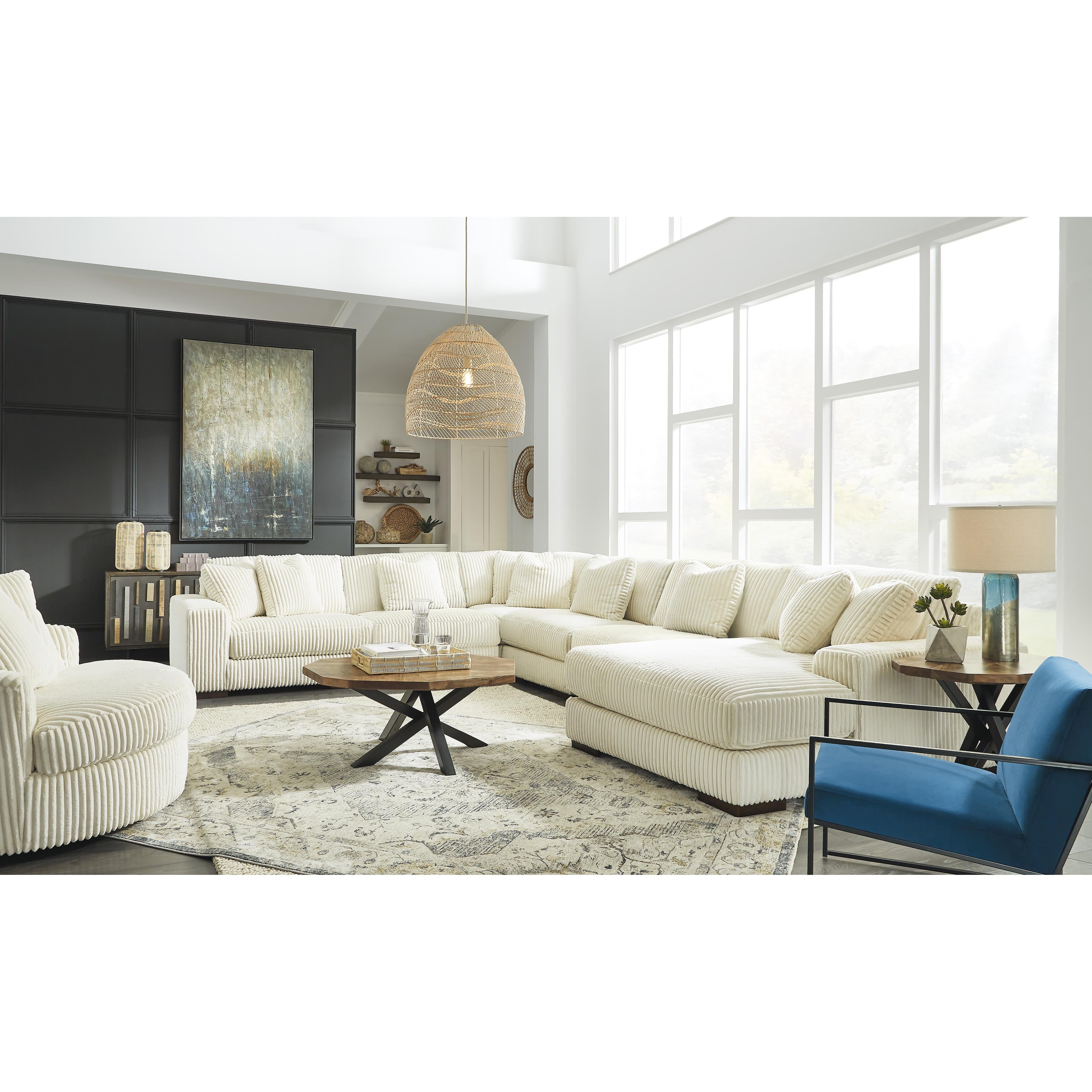 Signature Design by Ashley Lindyn 2110421C Oversized Swivel Accent Chair IMAGE 12