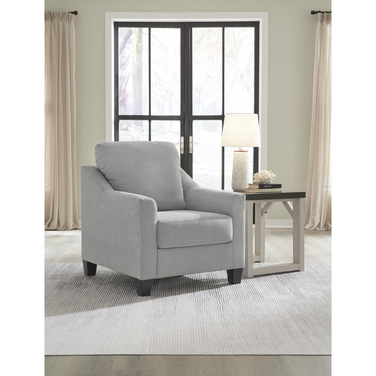 Signature Design by Ashley Adlai 30103U1 Chair and Ottoman IMAGE 2