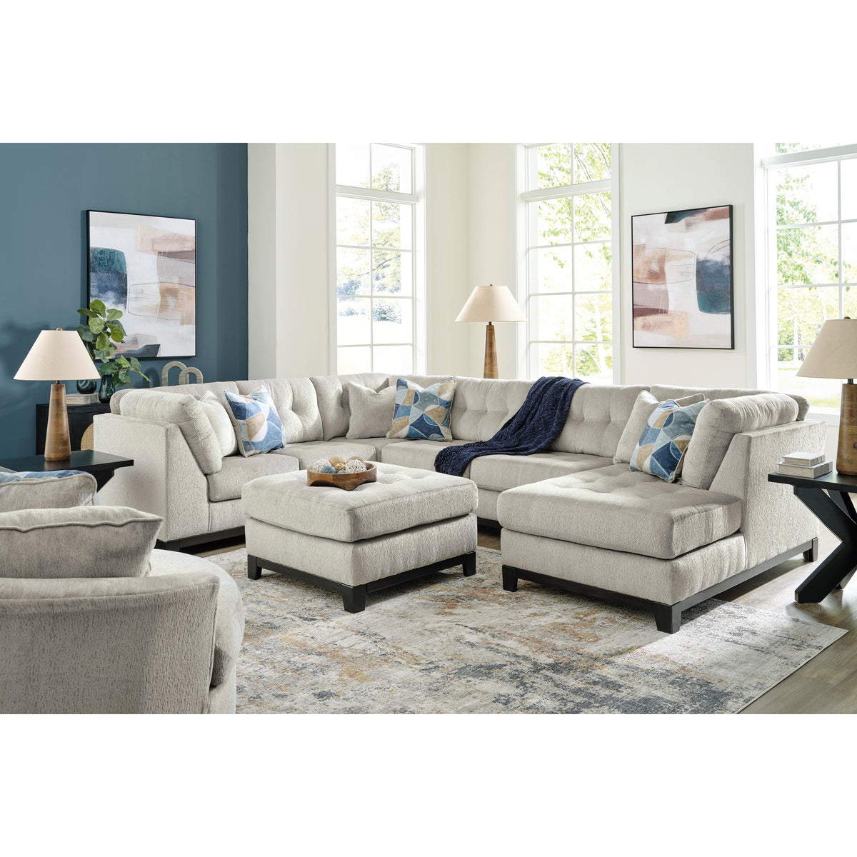 Benchcraft Maxon Place 33004U1 Oversized Chair and Ottoman IMAGE 4